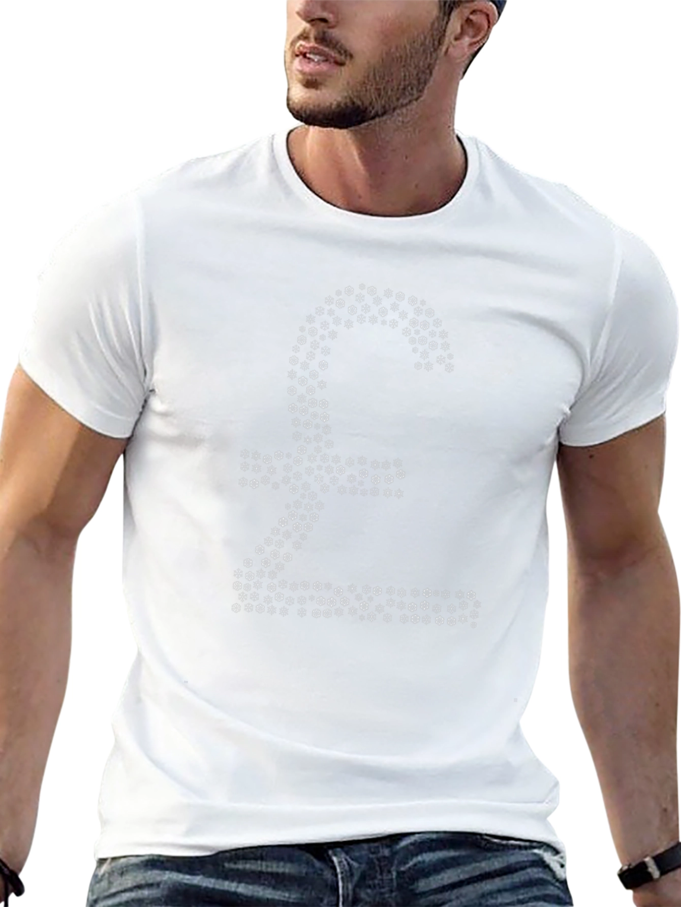 Pound Sign T-Shirt - Black Cotton Graphic Tee