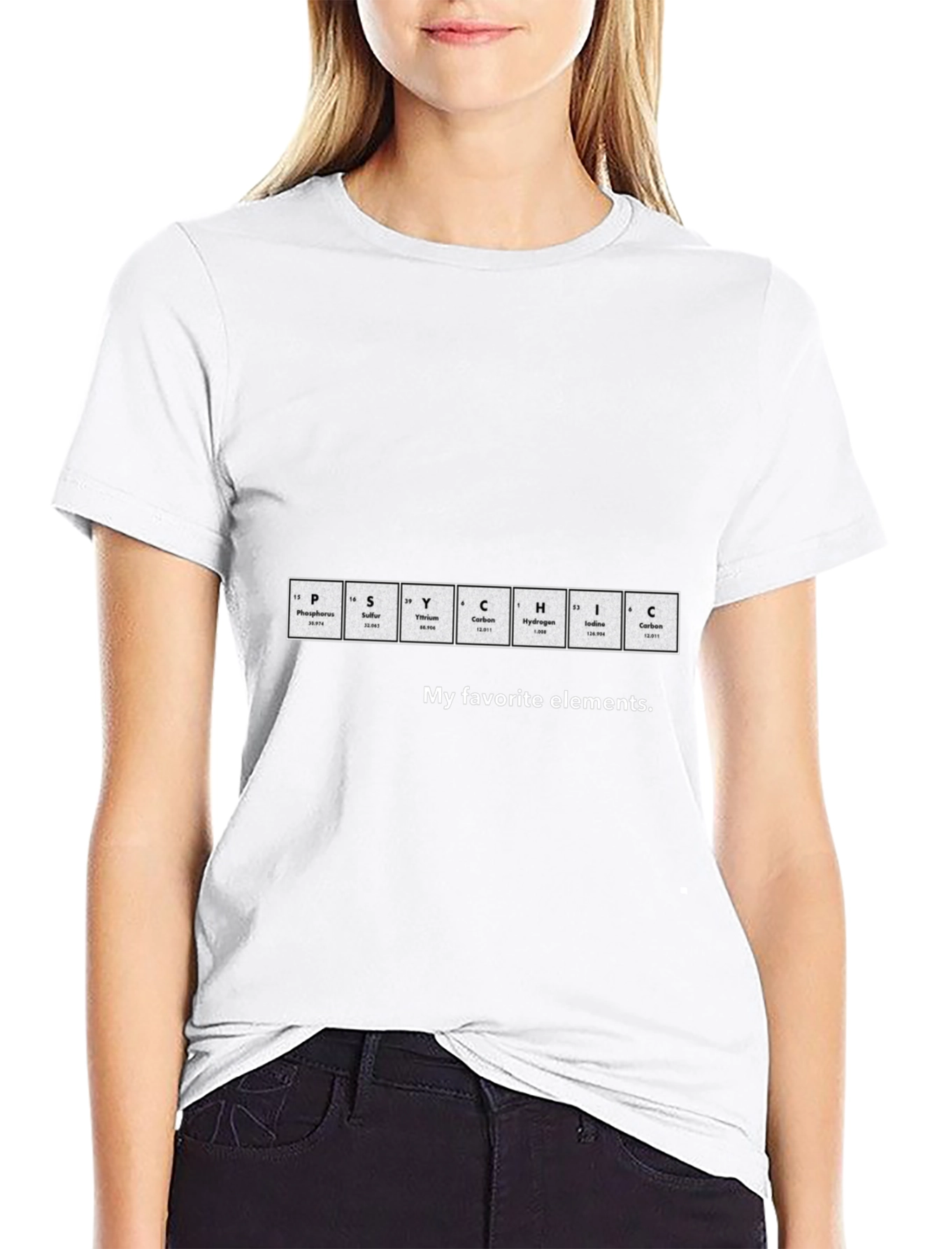 Periodic Table PSYCHIC Elements T-Shirt