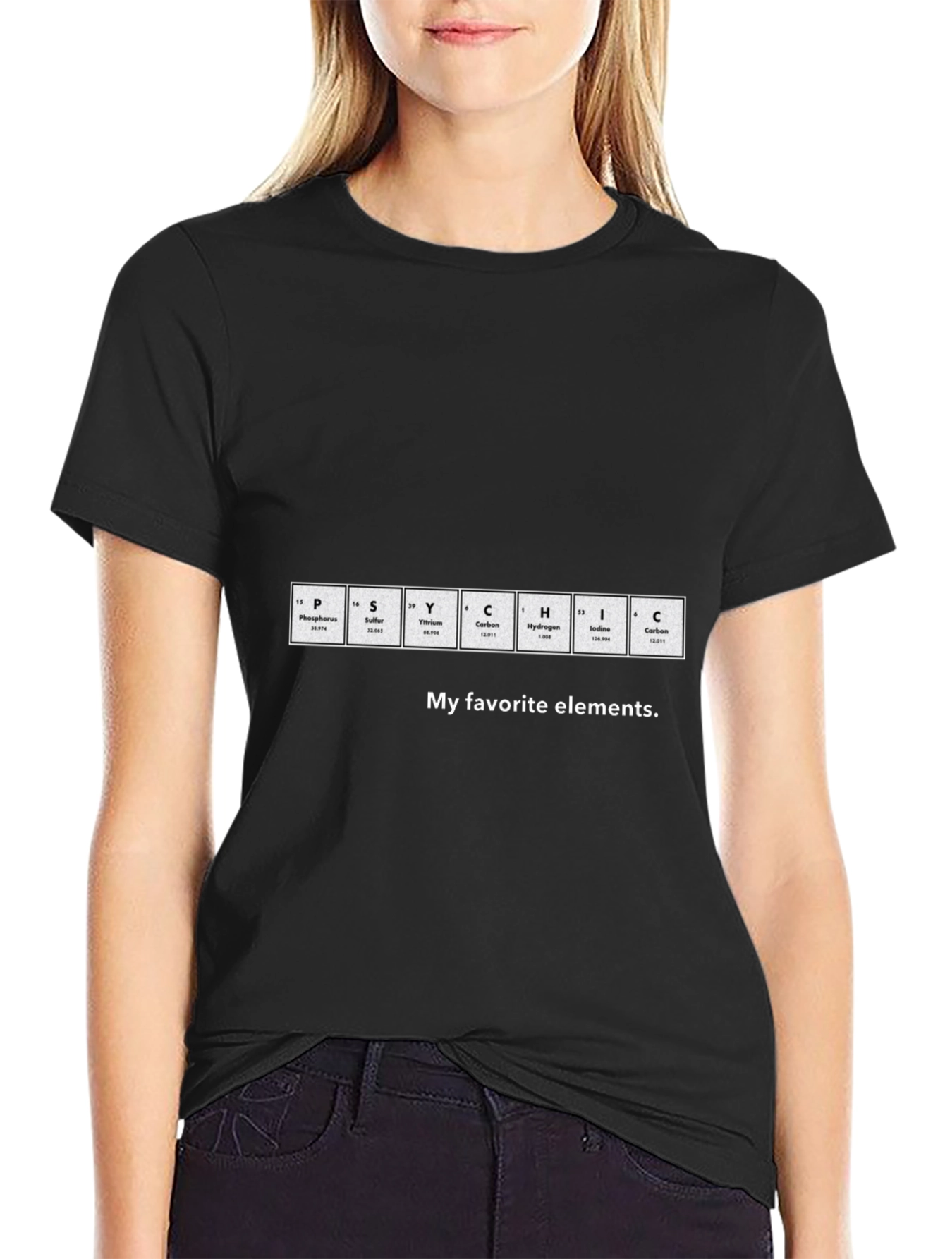 Periodic Table PSYCHIC Elements T-Shirt
