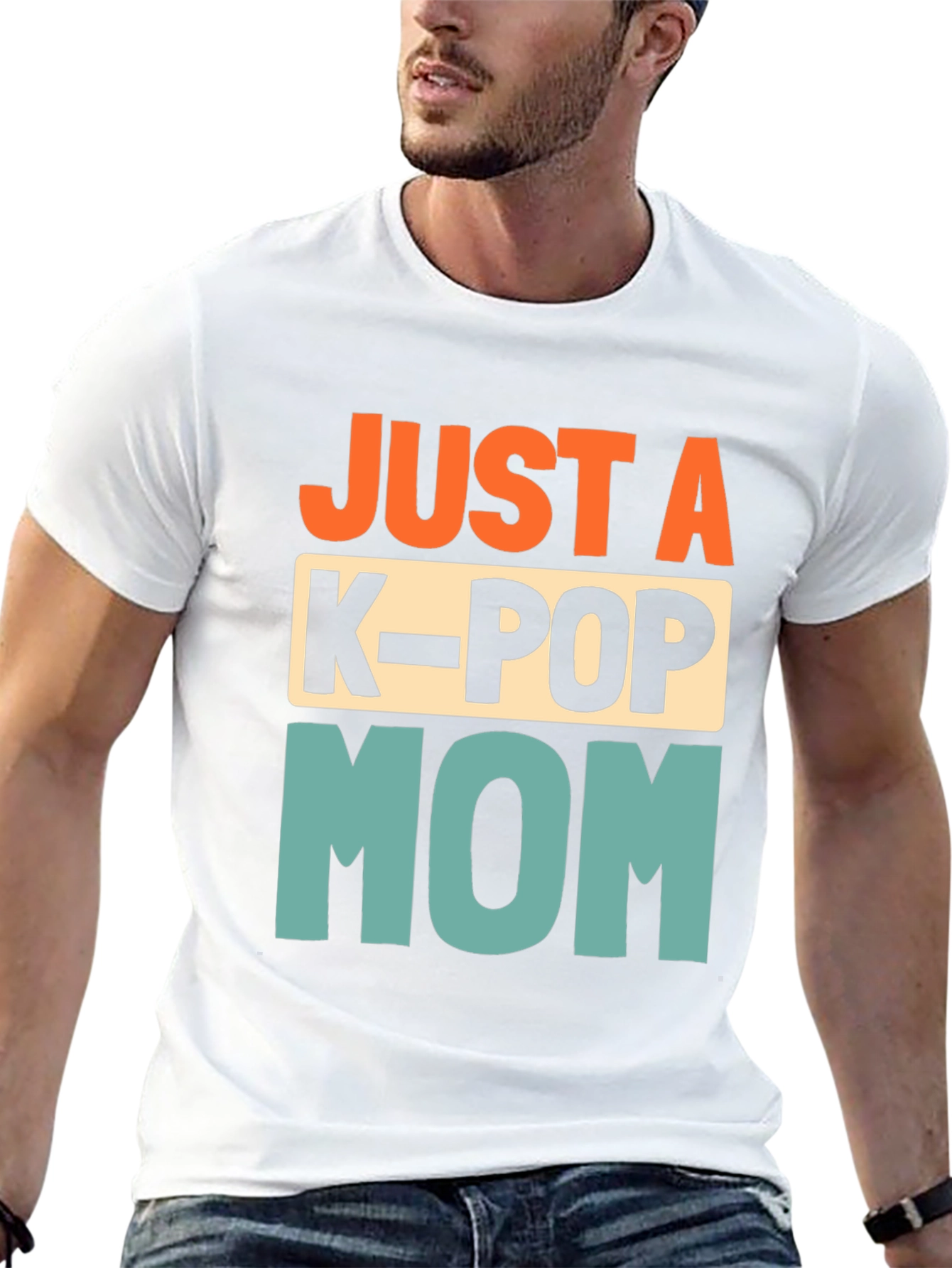 Just a K-Pop Mom Graphic T-Shirt
