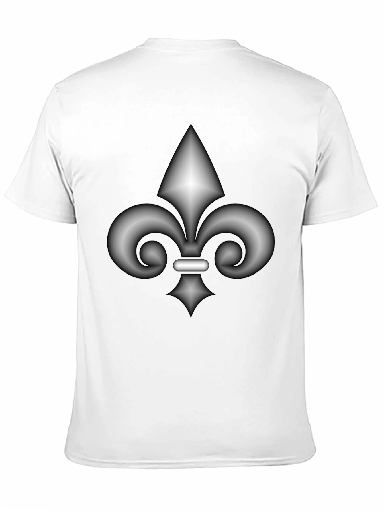 Fleur-de-lis Graphic Black T-Shirt