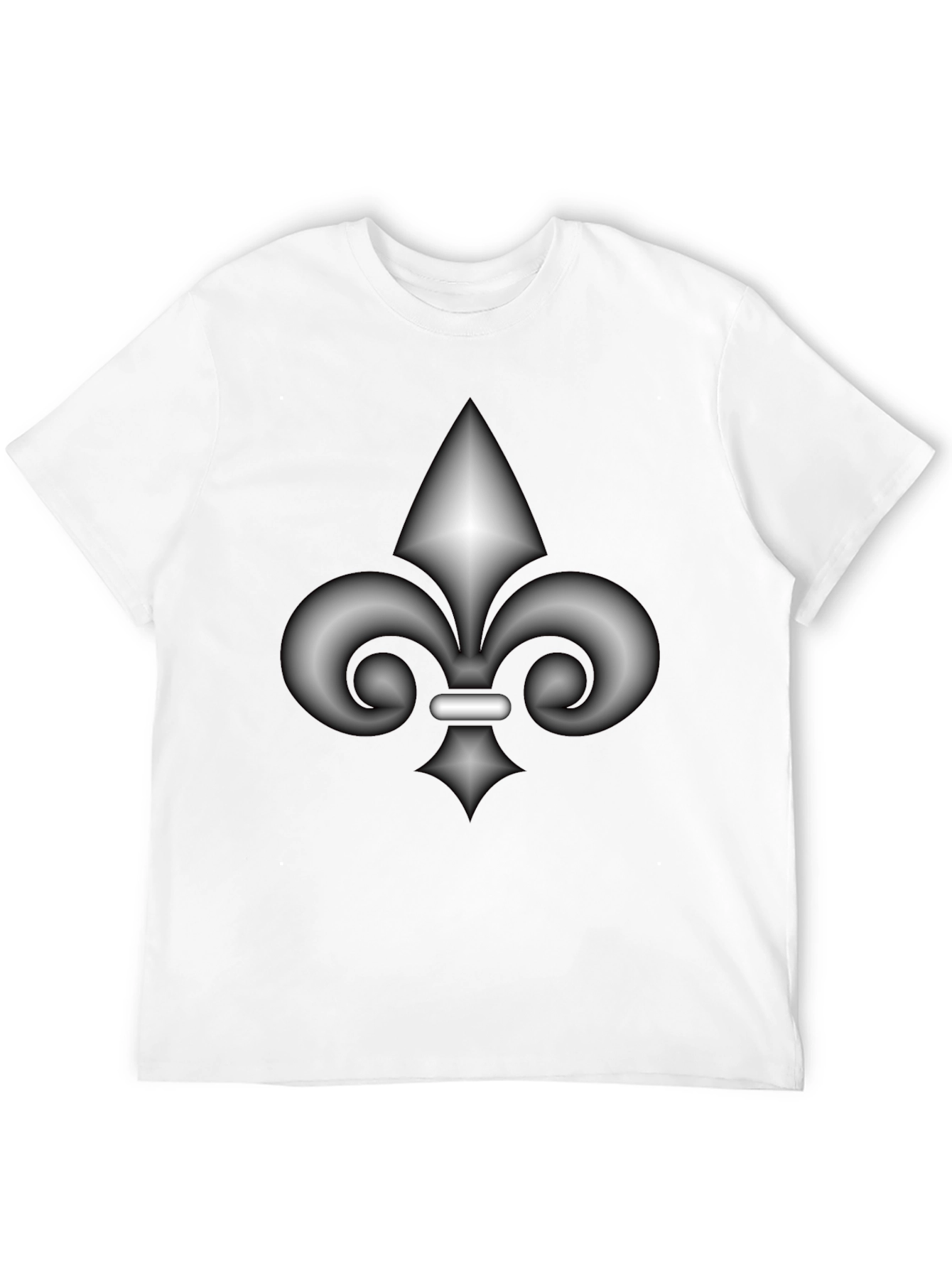 Fleur-de-lis Graphic Black T-Shirt