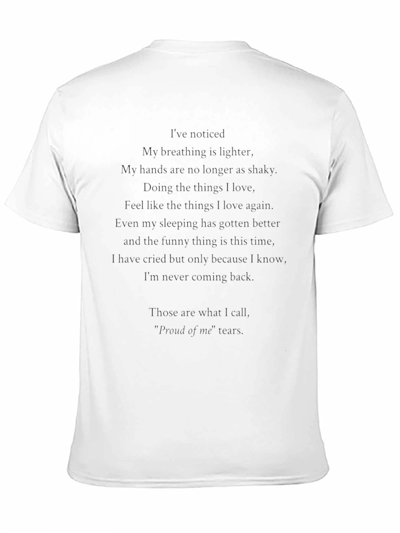 Unique Graphic T-Shirt - Black