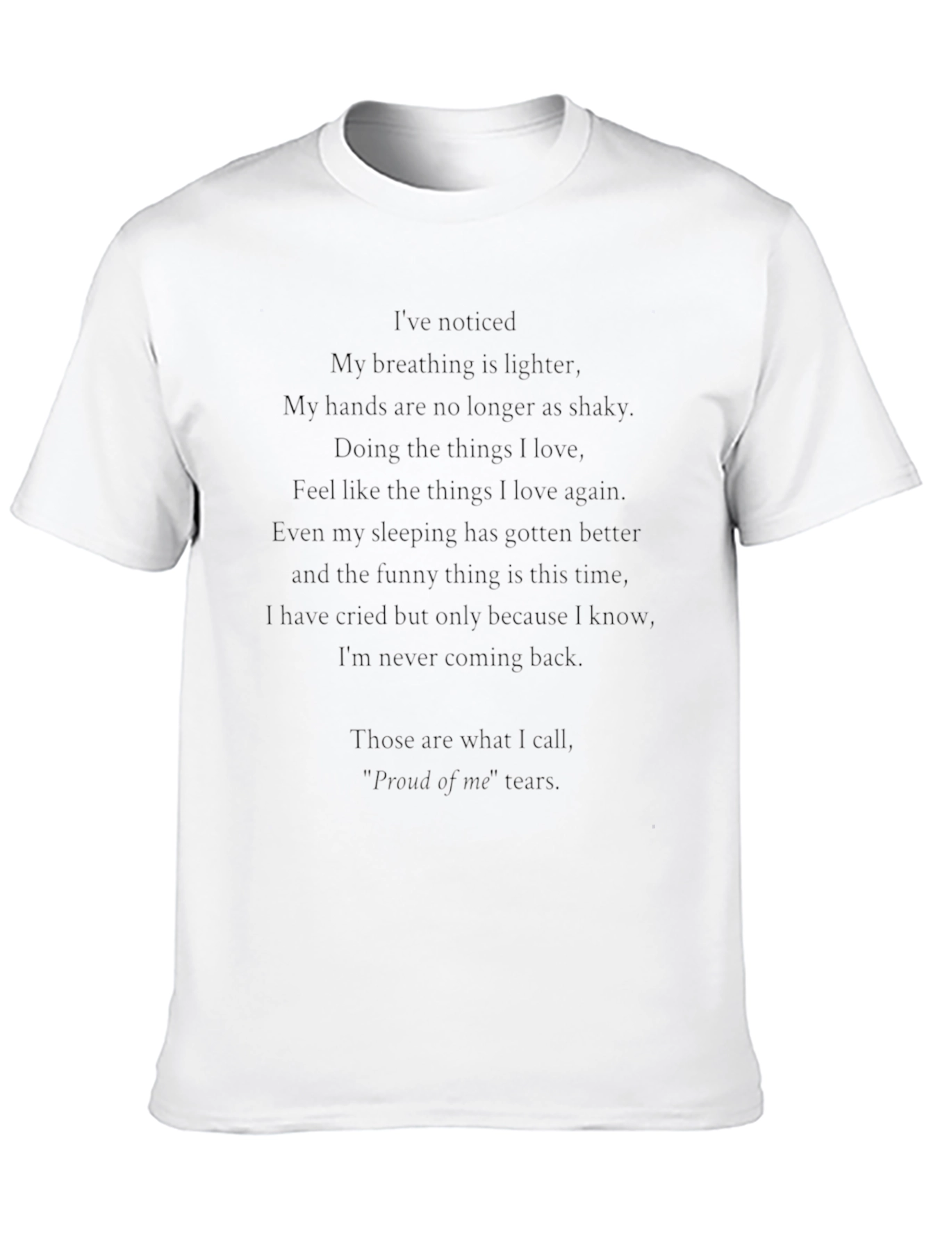 Unique Graphic T-Shirt - Black