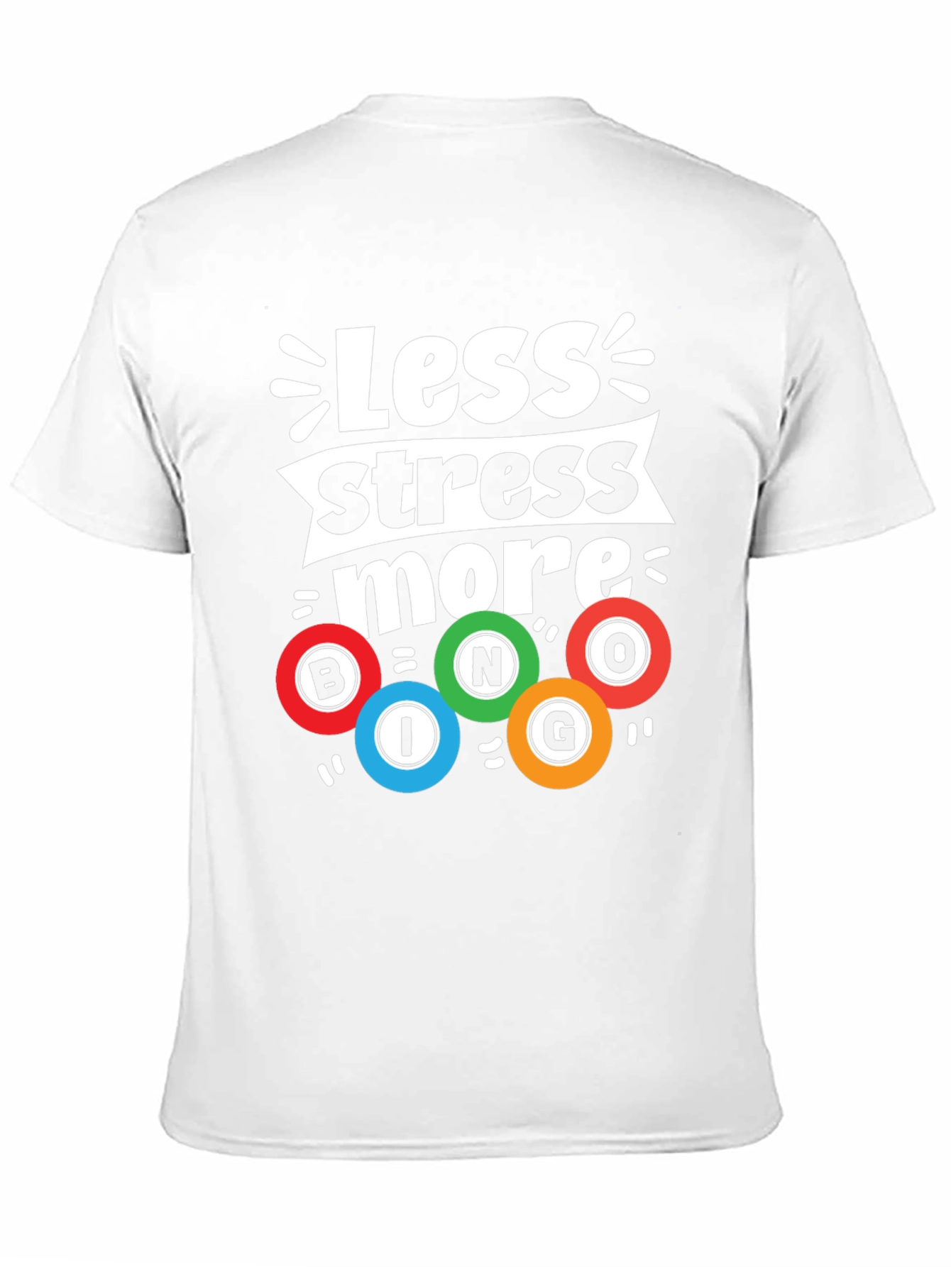 Less Stress More Bingo Graphic Tee
