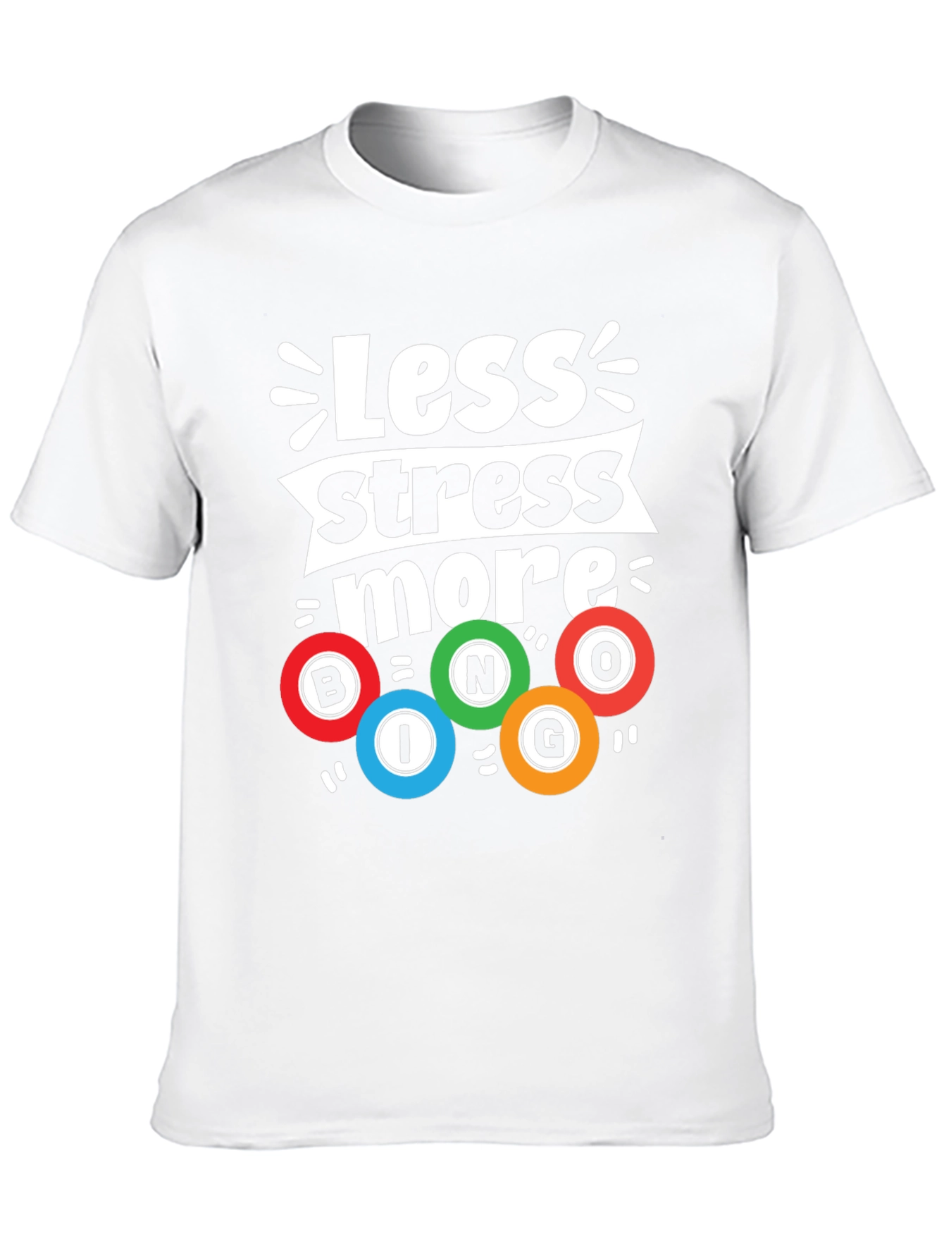 Less Stress More Bingo Graphic Tee