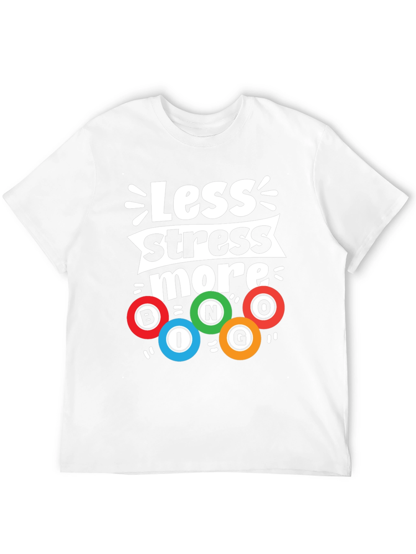 Less Stress More Bingo Graphic Tee