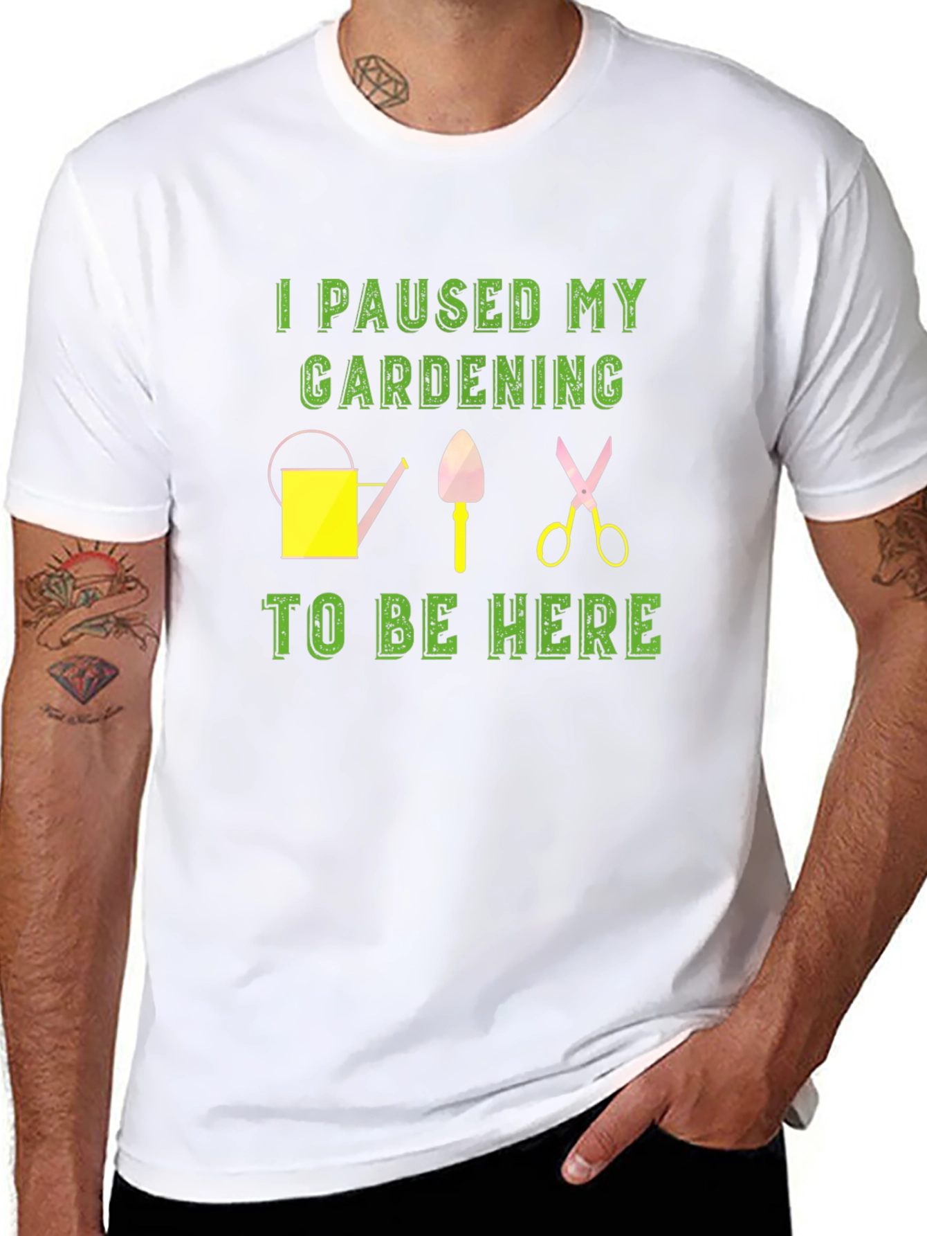Gardening Pause T-Shirt - Funny Gardener Gift