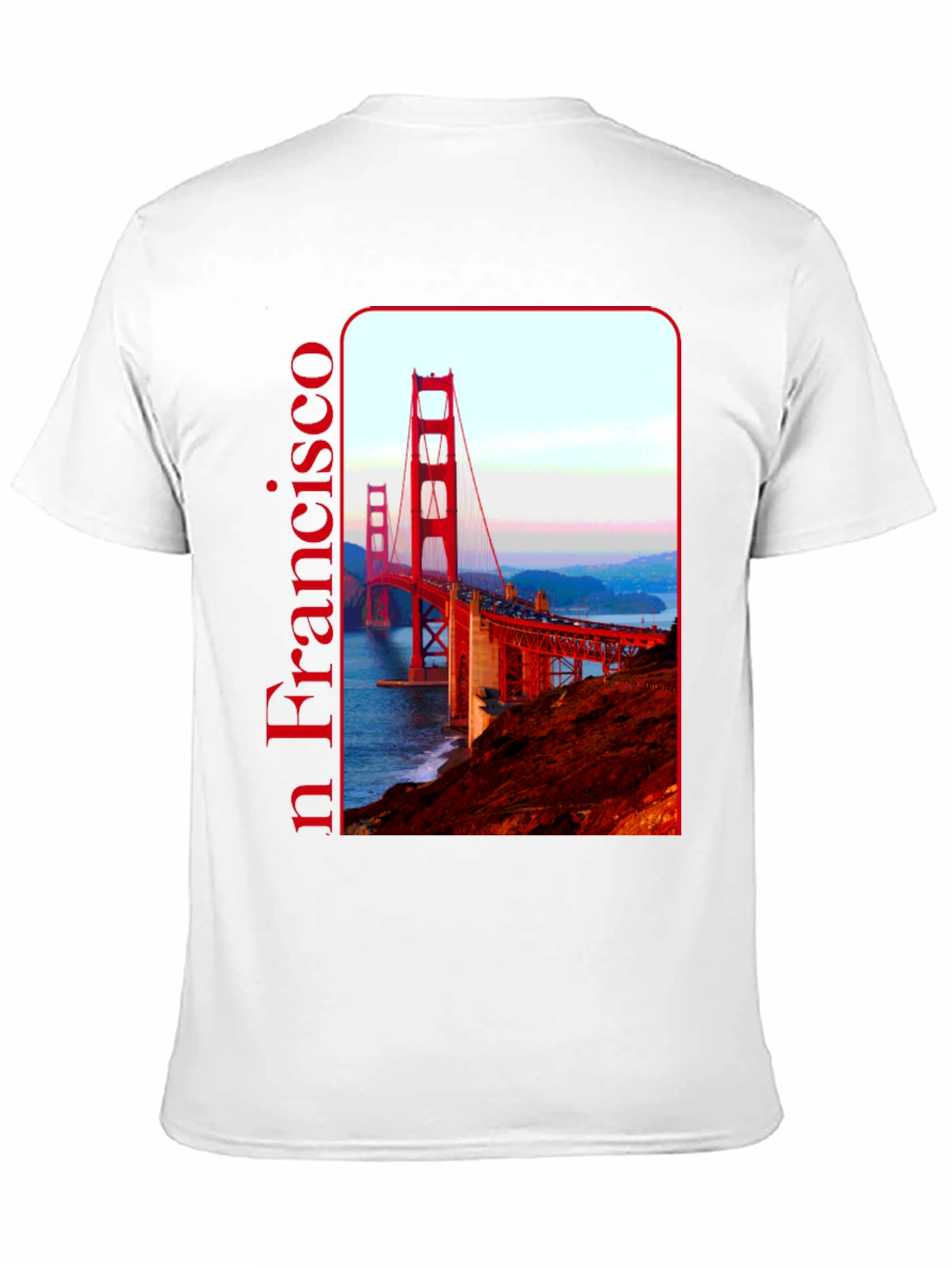 San Francisco Bridge Graphic Tee - Black