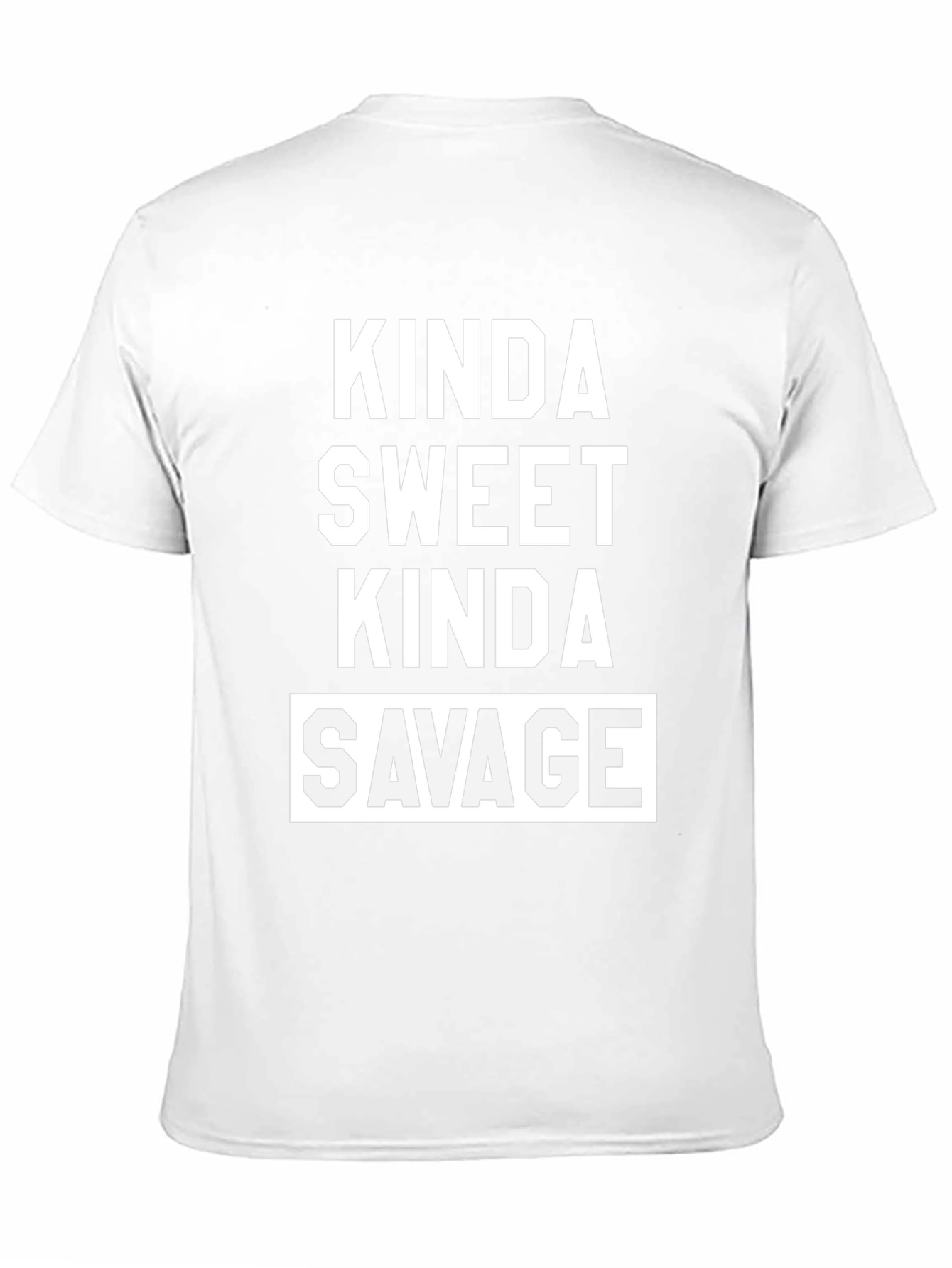 Kinda Sweet Kinda Savage Graphic Tee - Black