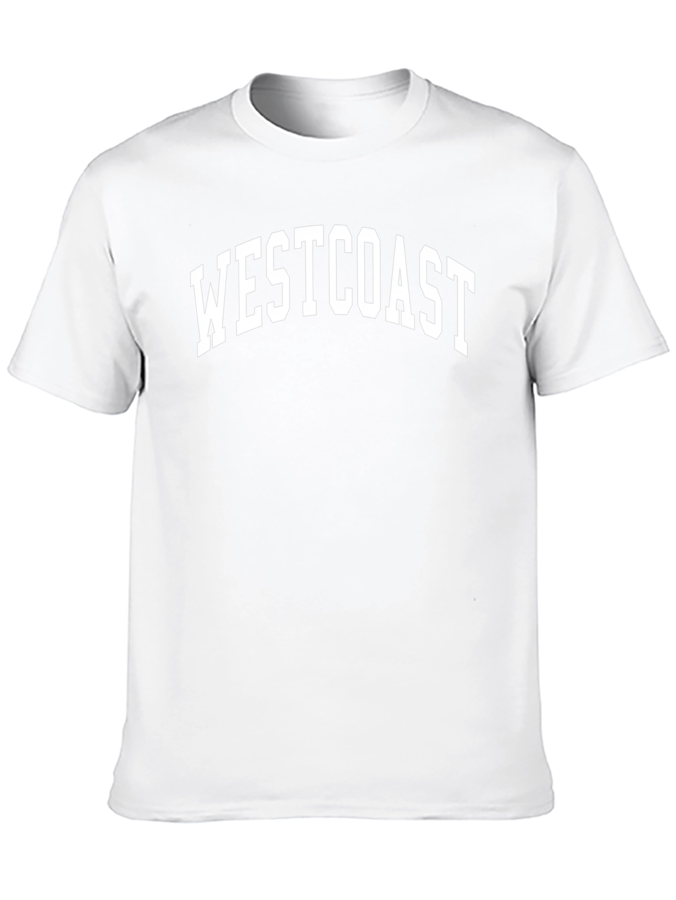 Westcoast Graphic Tee - Black Cotton T-Shirt