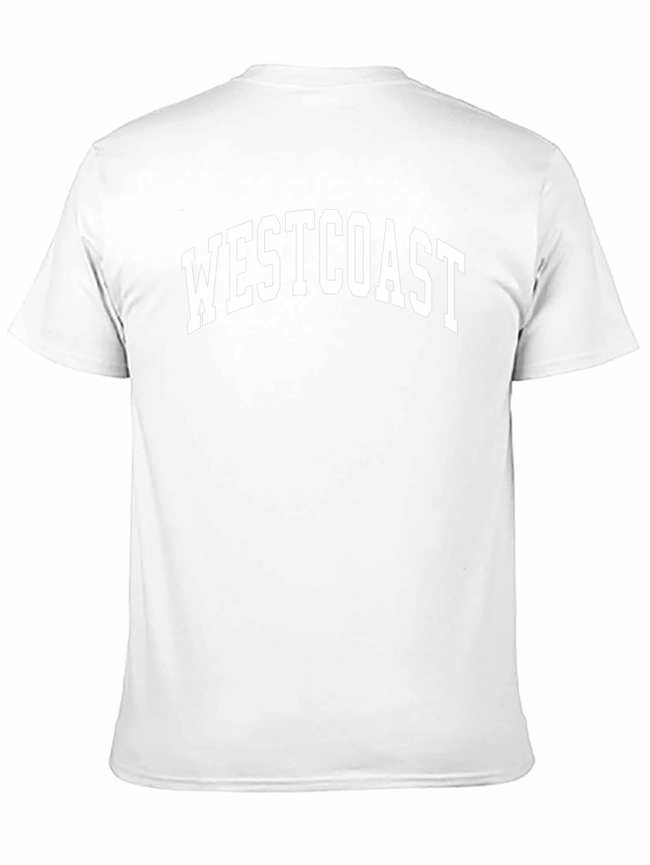 Westcoast Graphic Tee - Black Cotton T-Shirt