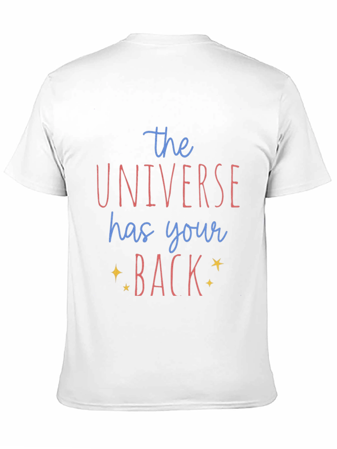Universe Has Your Back Graphic Tee - Black Unisex