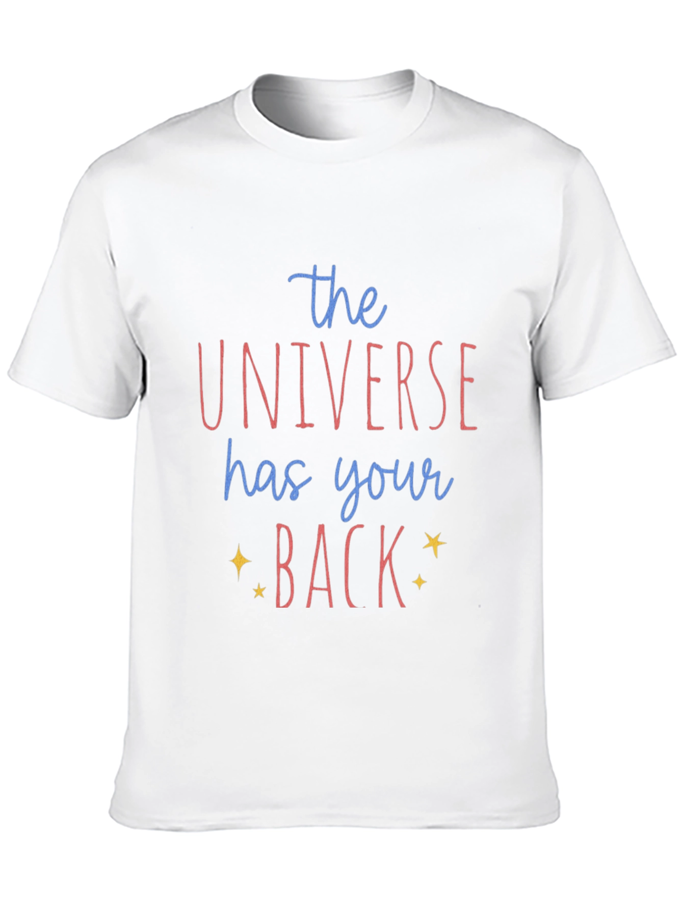 Universe Has Your Back Graphic Tee - Black Unisex