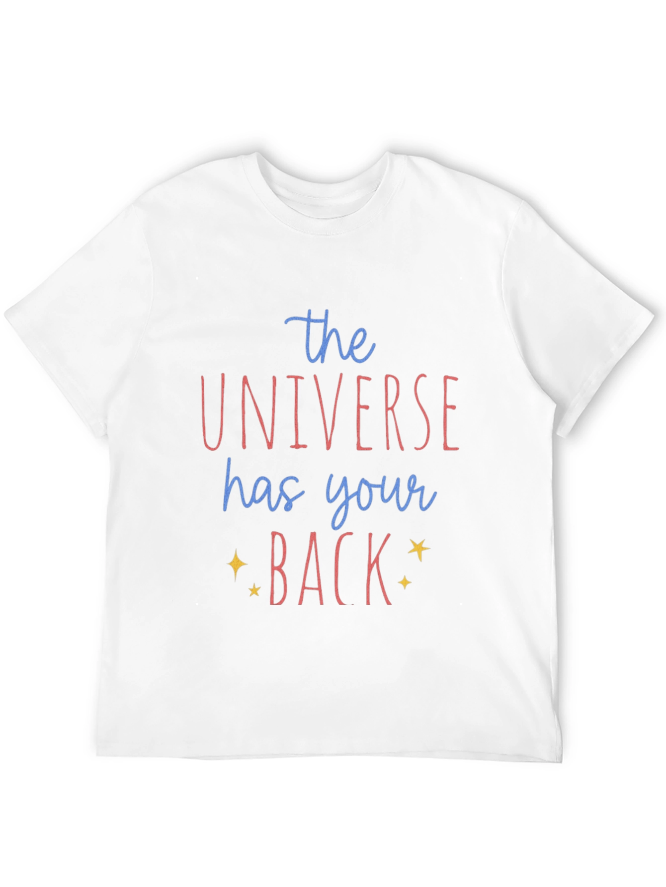 Universe Has Your Back Graphic Tee - Black Unisex
