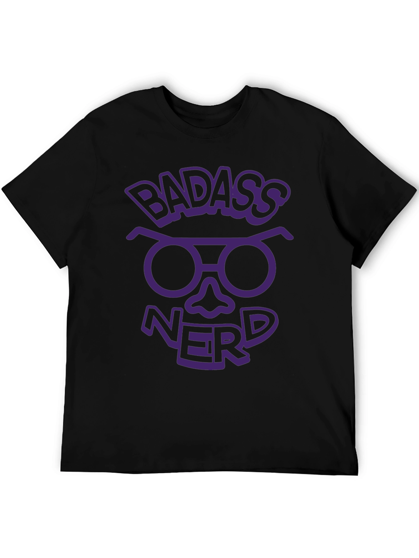 Badass Nerd Graphic Tee - Geek Chic