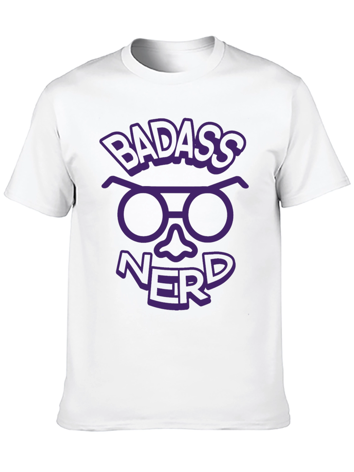Badass Nerd Graphic Tee - Geek Chic