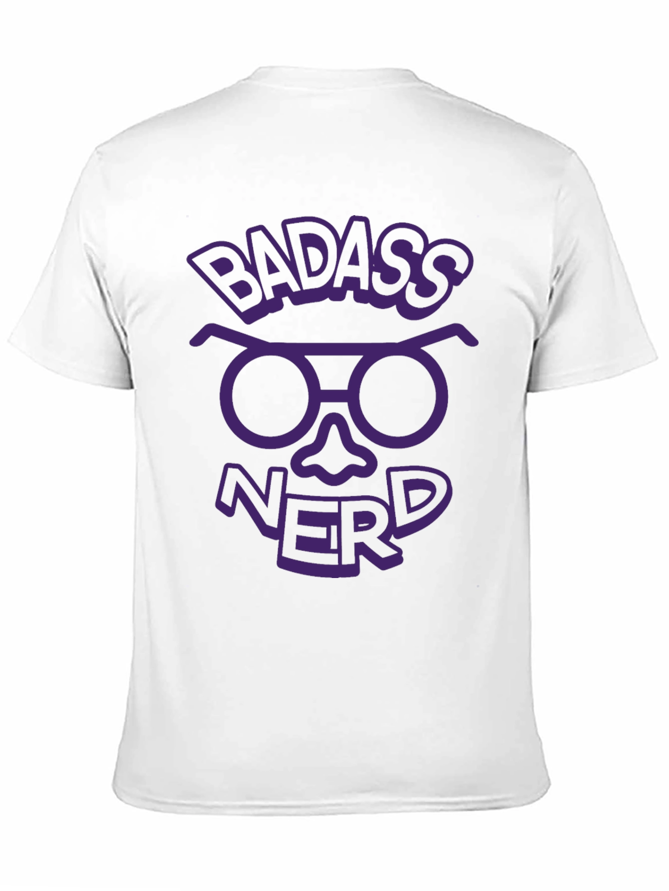Badass Nerd Graphic Tee - Geek Chic