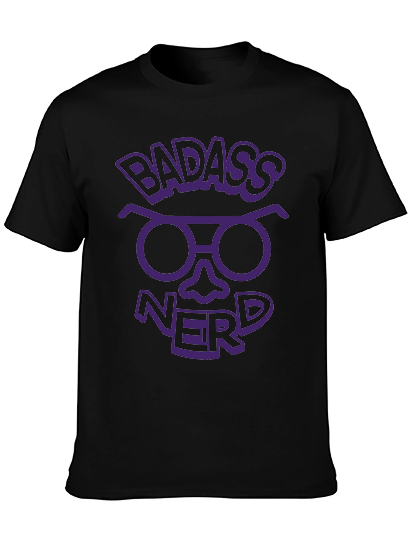Badass Nerd Graphic Tee - Geek Chic
