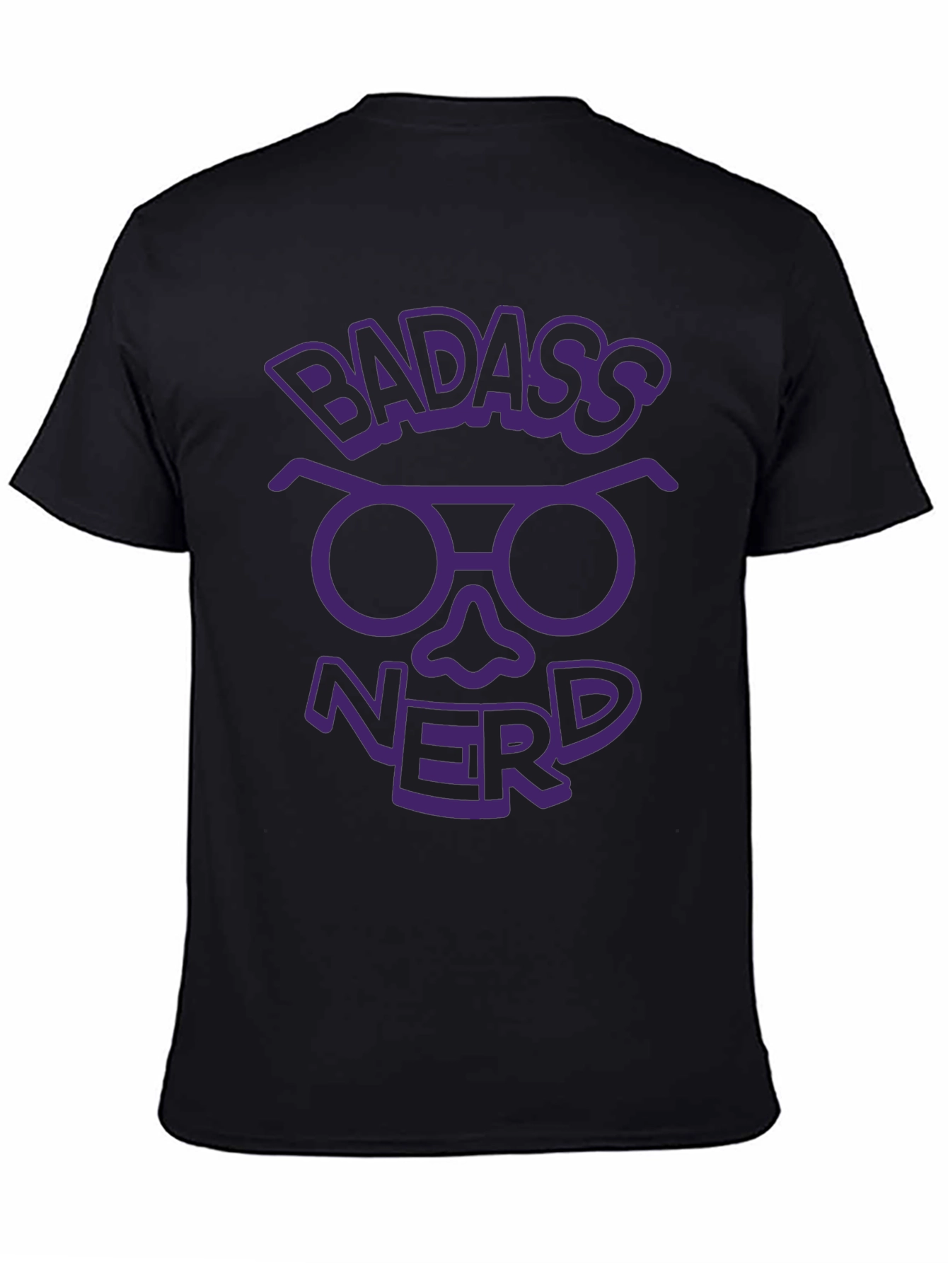 Badass Nerd Graphic Tee - Geek Chic