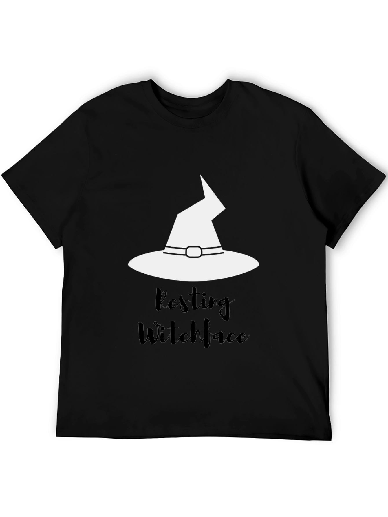 Resting Witchface T-Shirt - Halloween Apparel