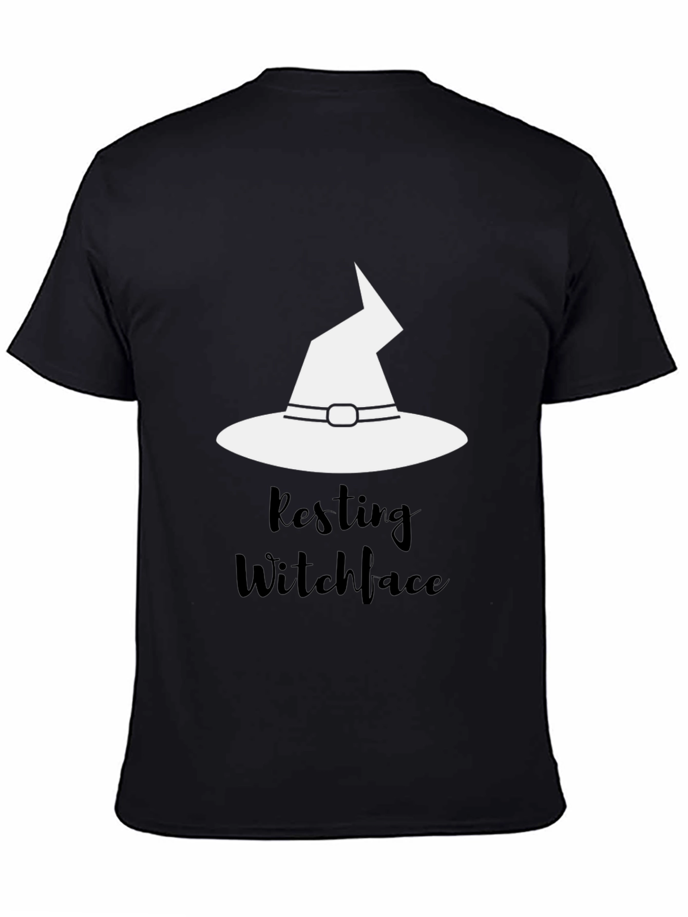Resting Witchface T-Shirt - Halloween Apparel