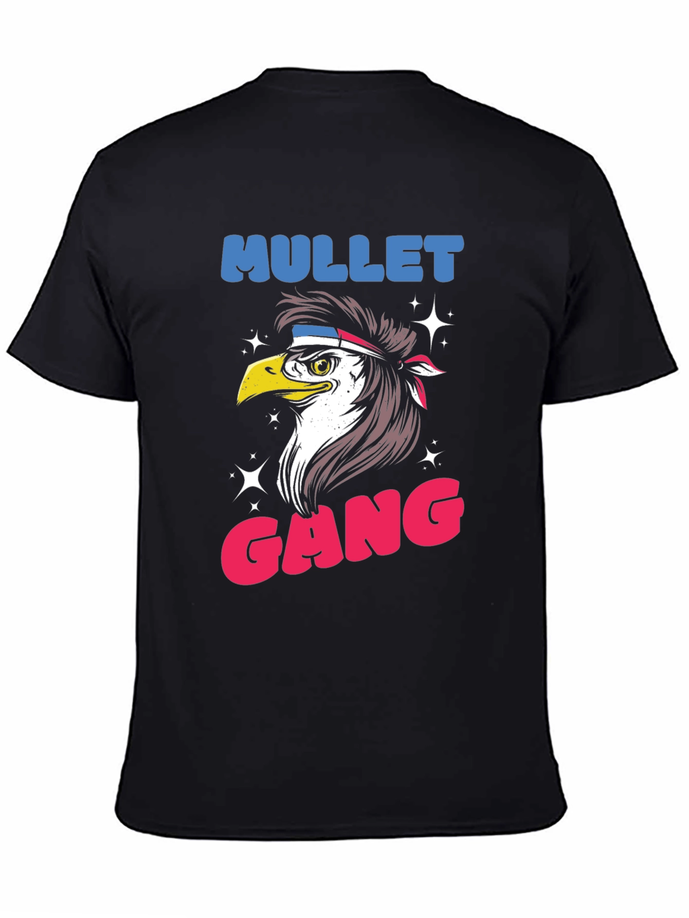Mullet Gang Eagle Graphic Tee - Black