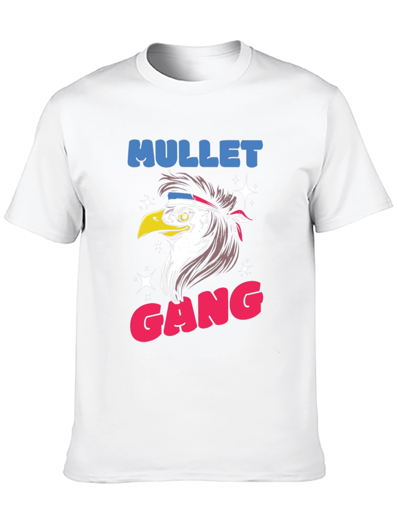 Mullet Gang Eagle Graphic Tee - Black