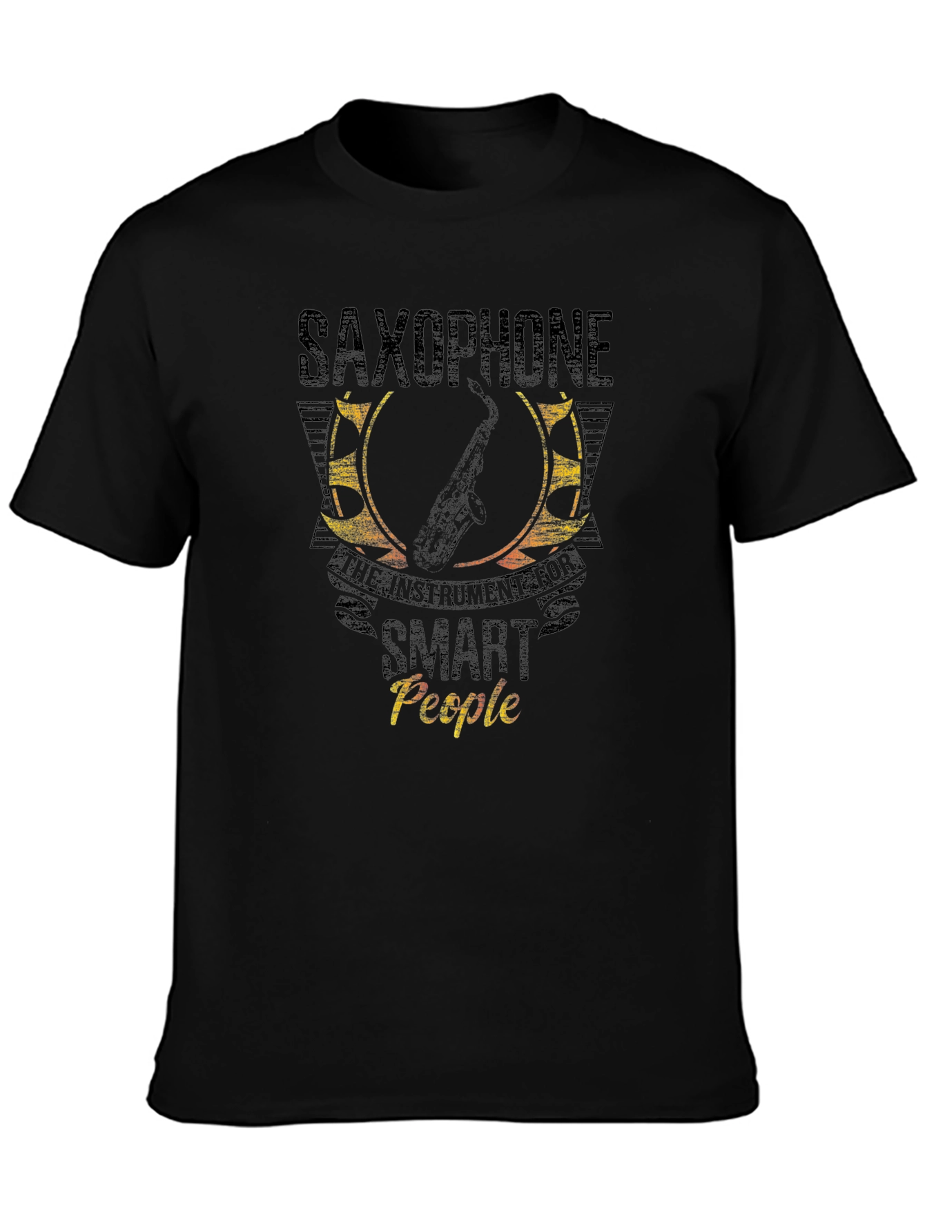 Saxophone Instrument for Smart People Graphic T-Shirt