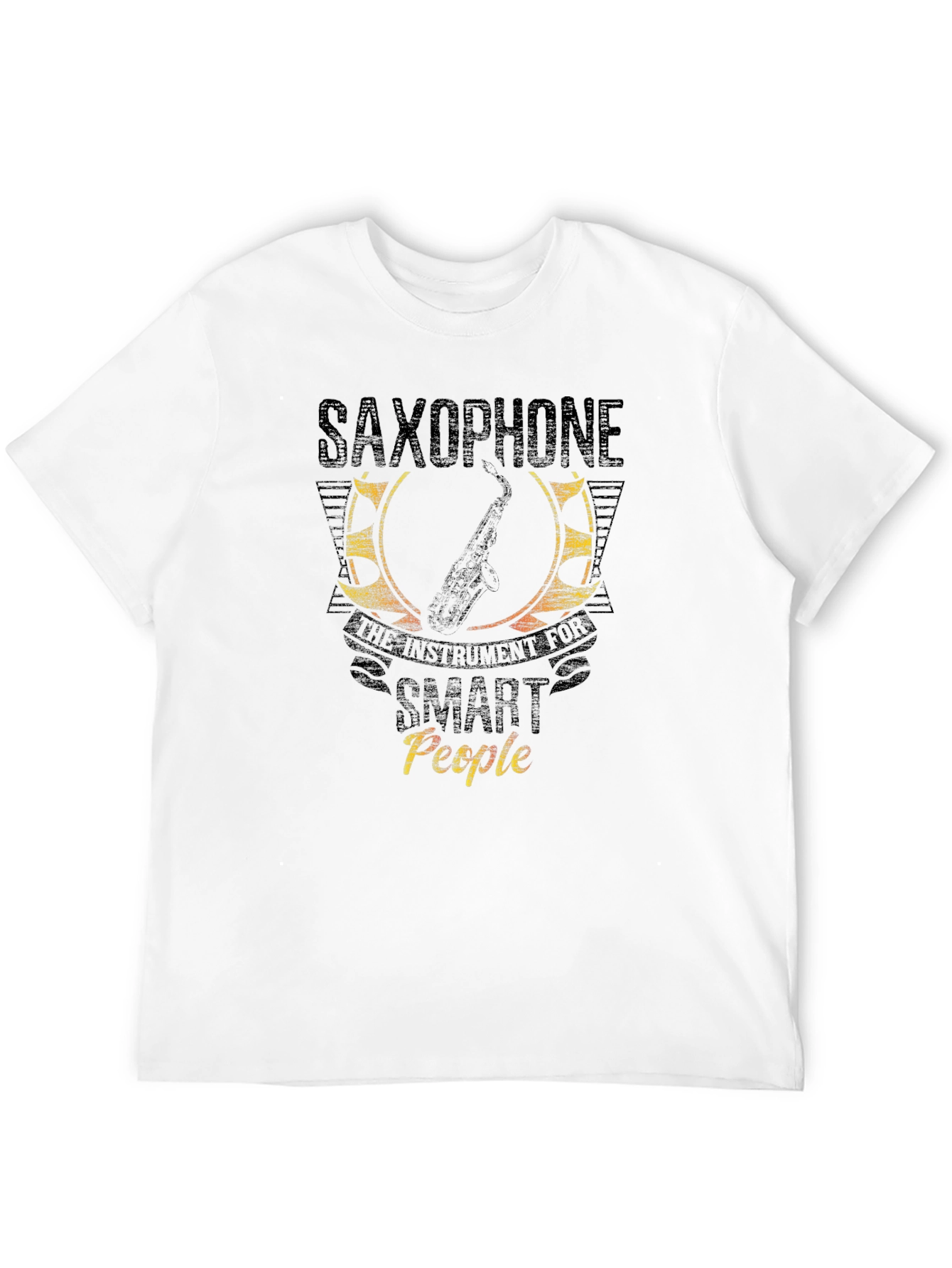 Saxophone Instrument for Smart People Graphic T-Shirt