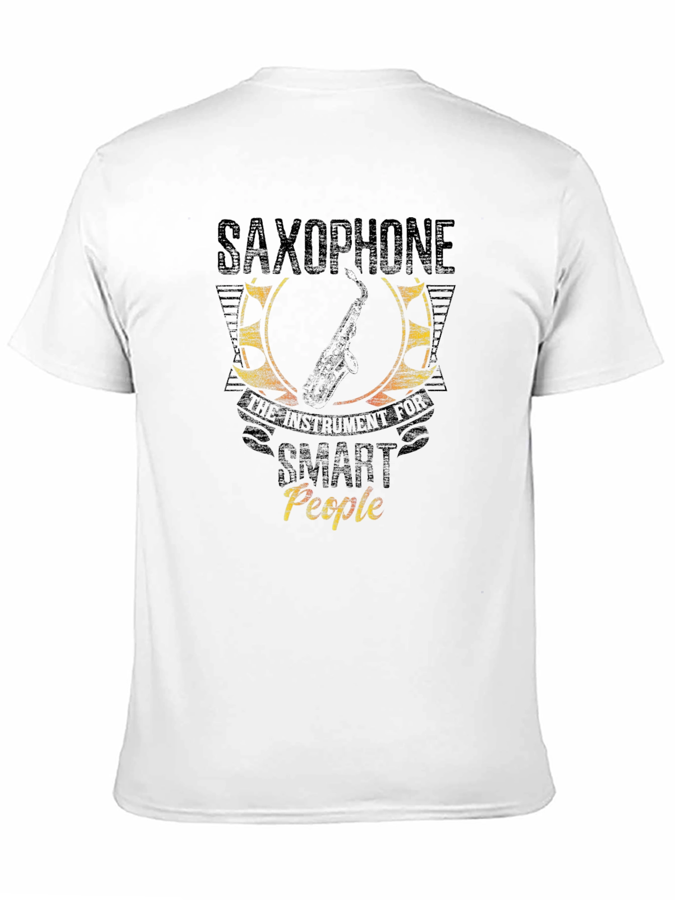 Saxophone Instrument for Smart People Graphic T-Shirt