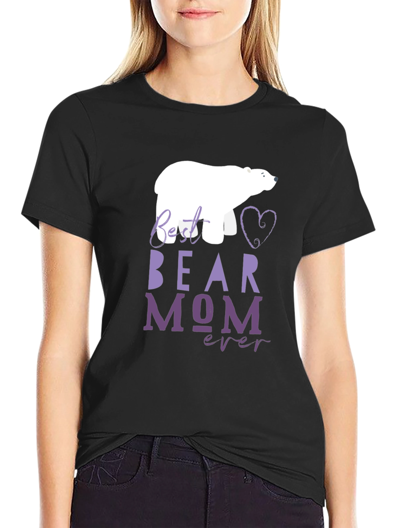 Best Bear Mom Ever Graphic Tee