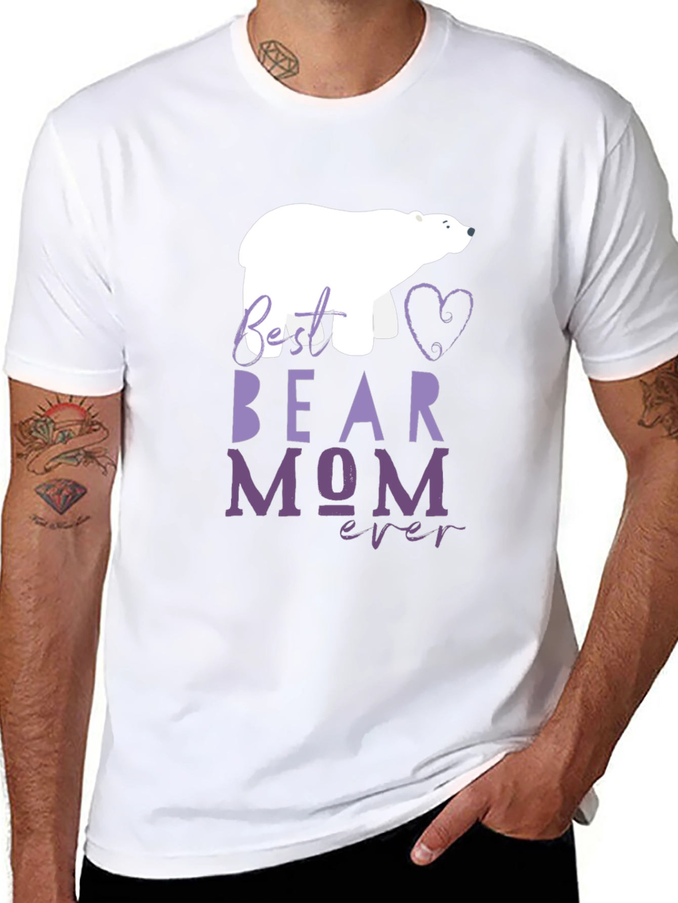Best Bear Mom Ever Graphic Tee