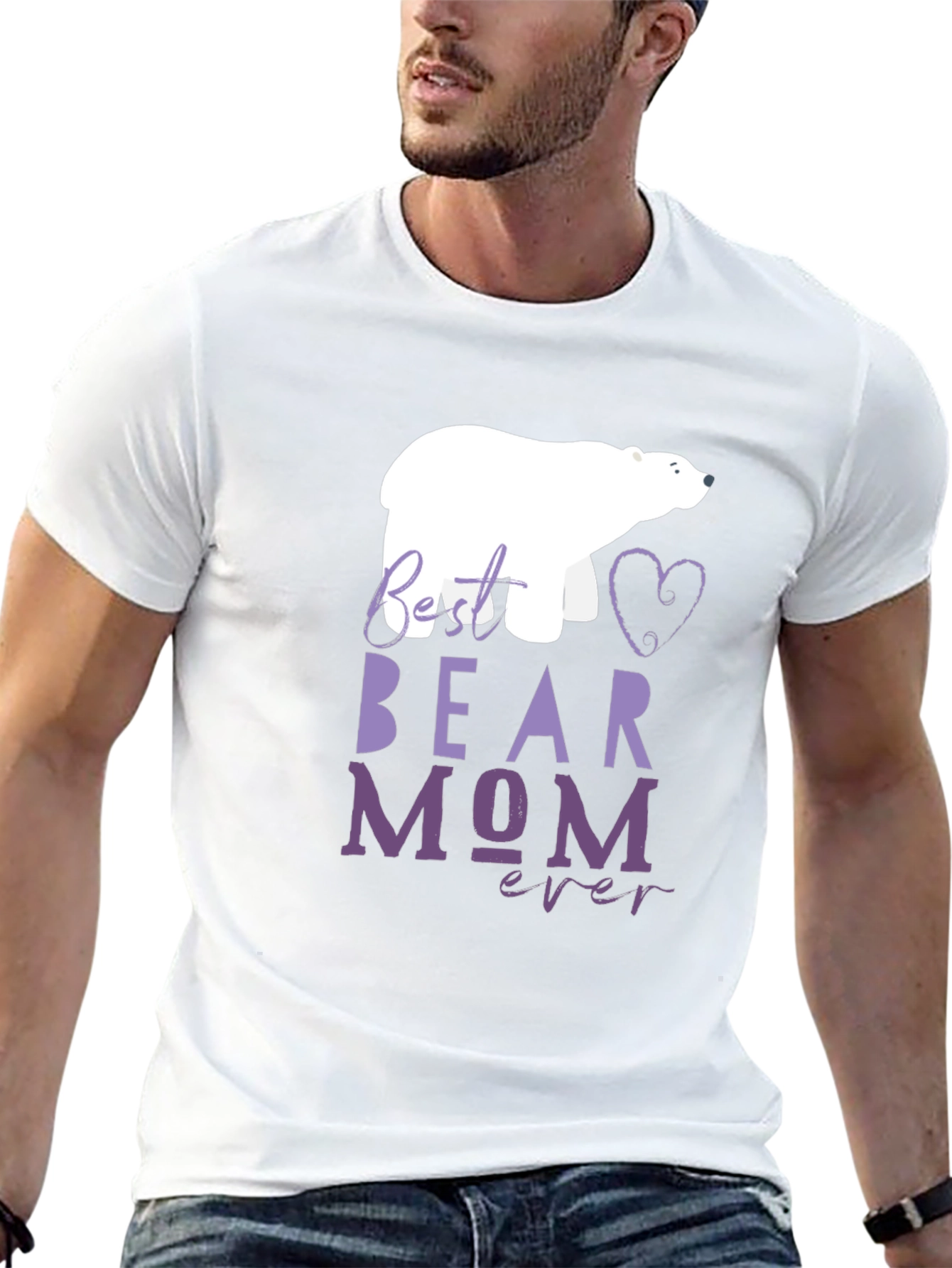 Best Bear Mom Ever Graphic Tee