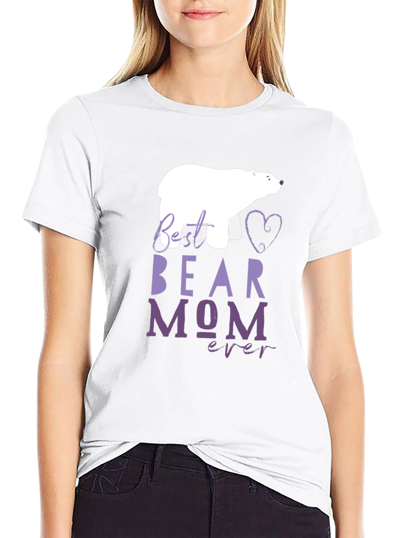 Best Bear Mom Ever Graphic Tee