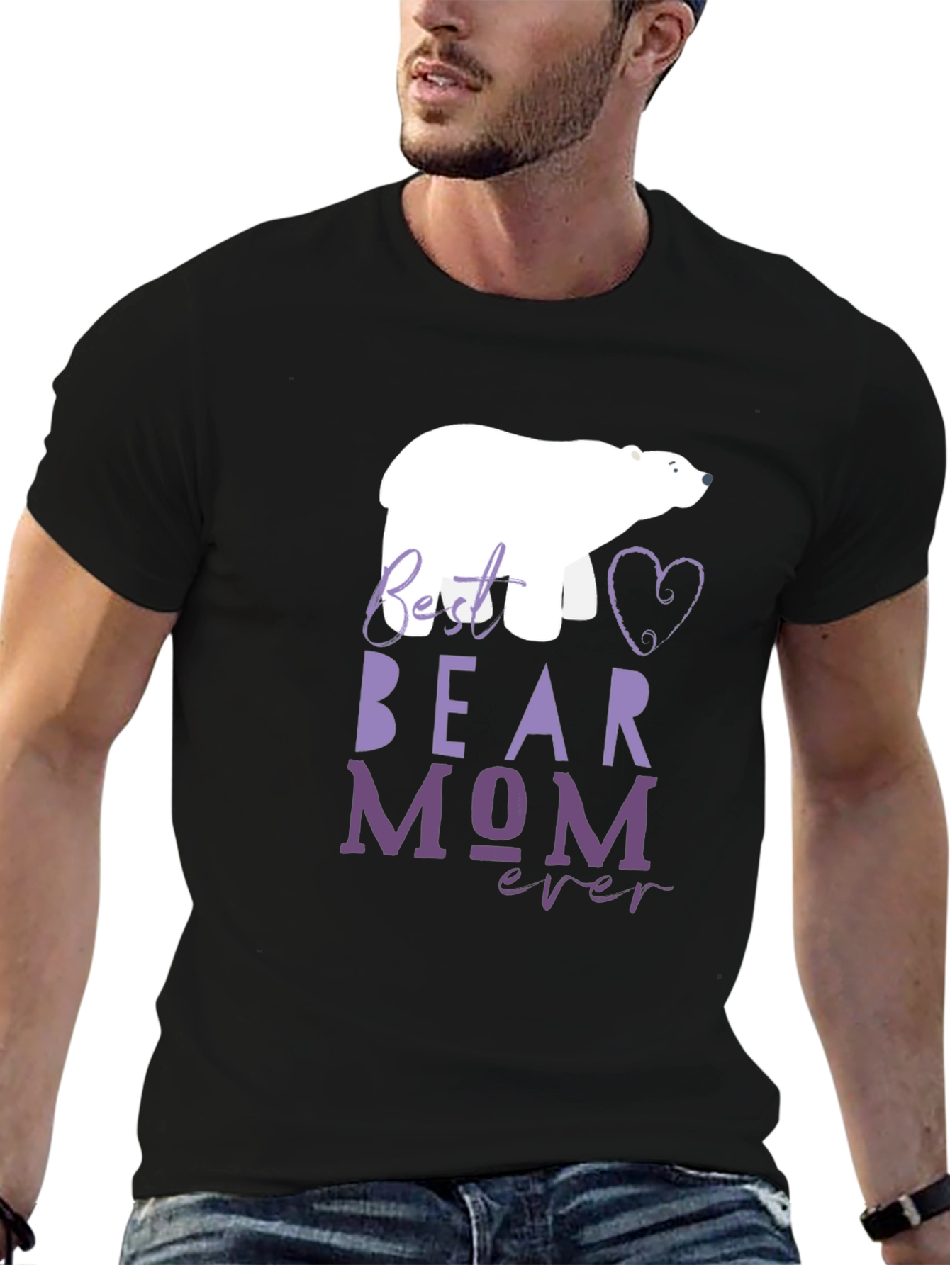Best Bear Mom Ever Graphic Tee