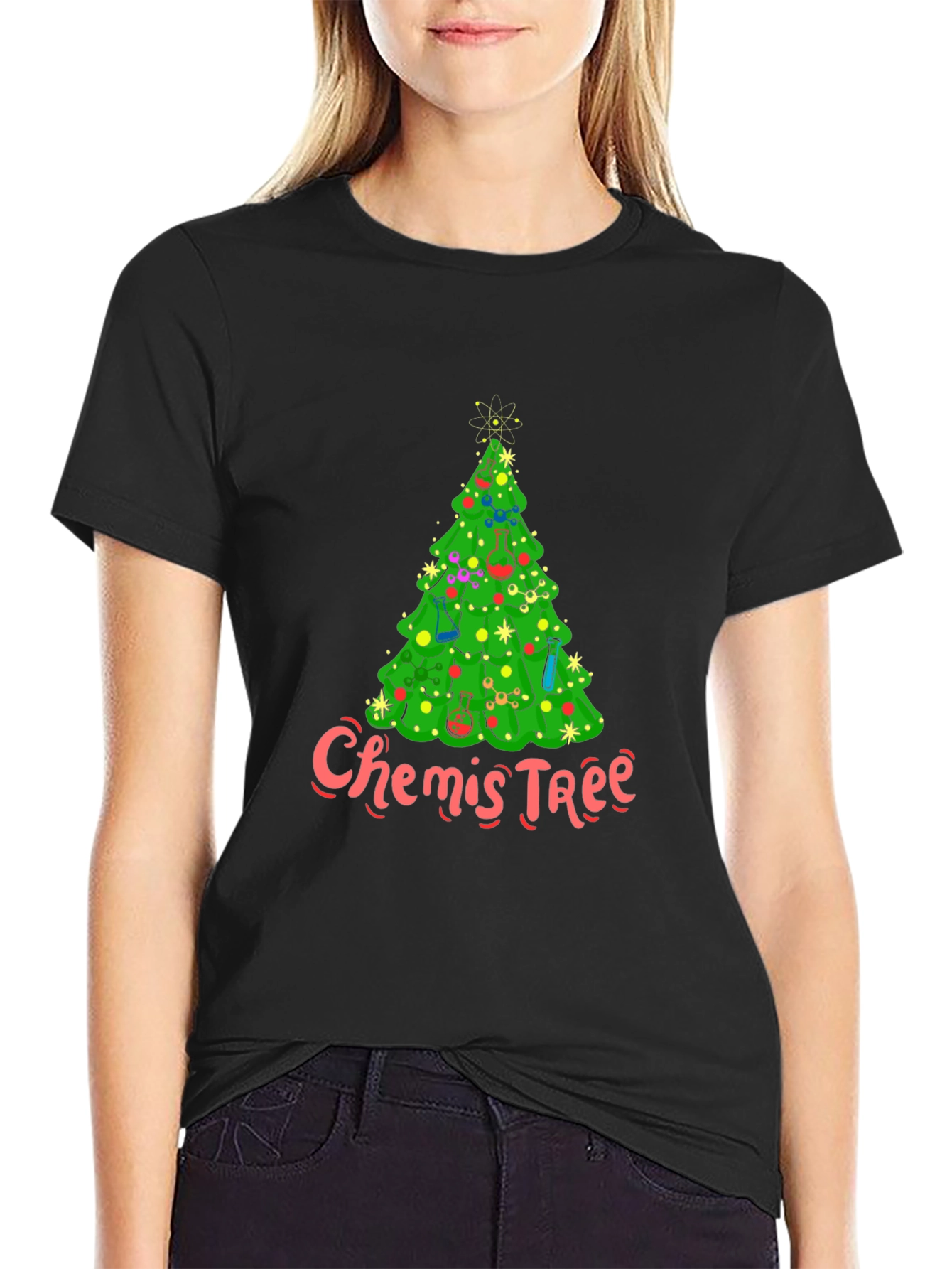 Chemis Tree T-Shirt - Science Christmas Tee