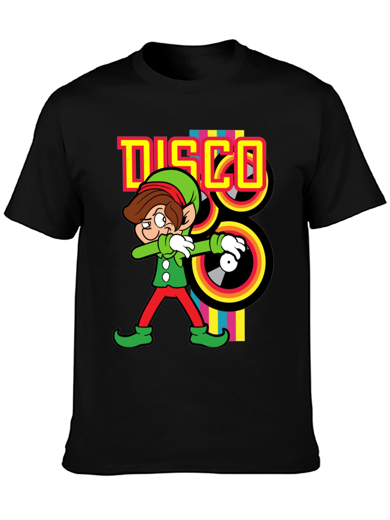 Disco Elf Dab T-Shirt