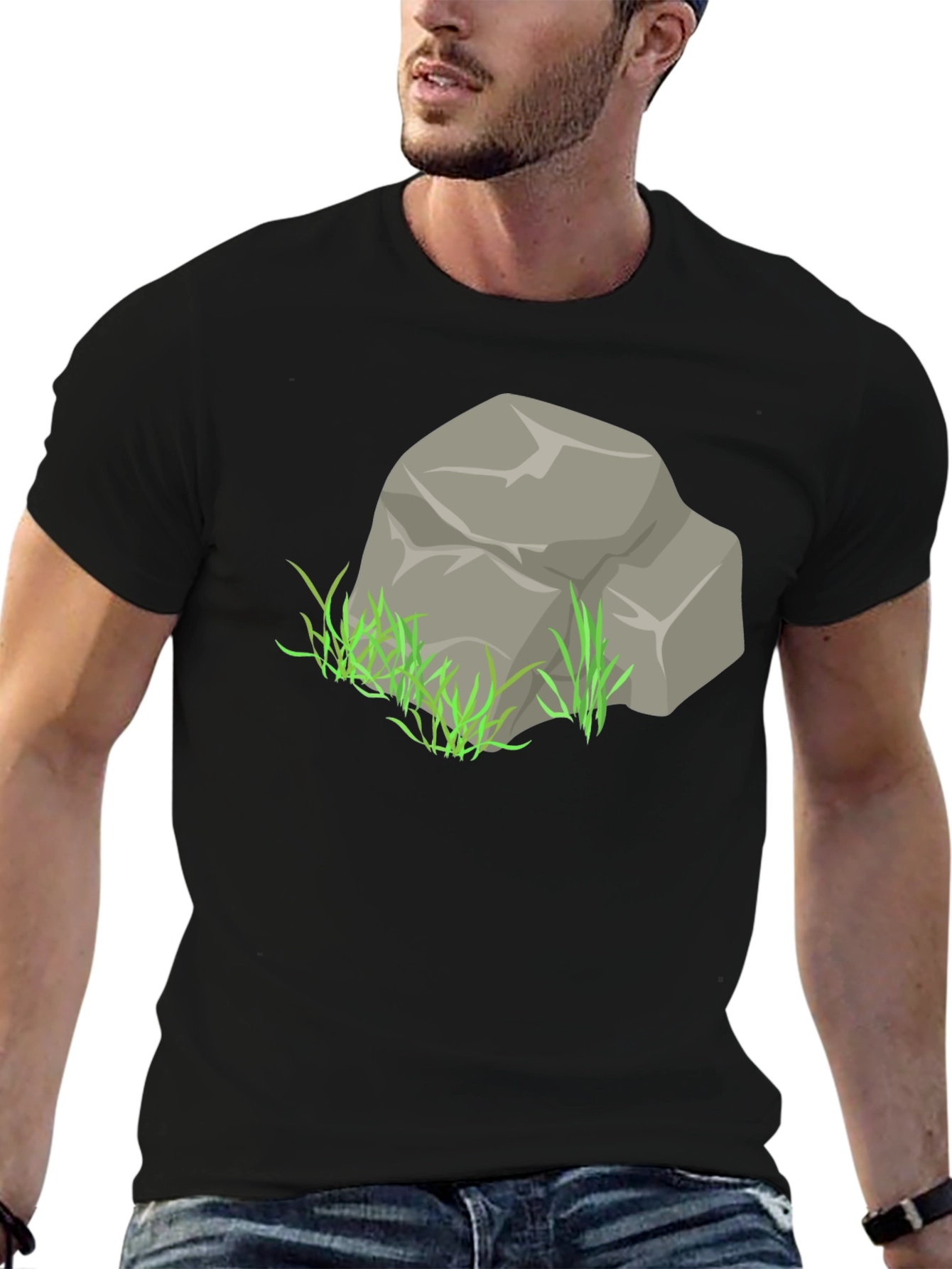 Funny Rock Graphic T-Shirt - Nature Lover Tee