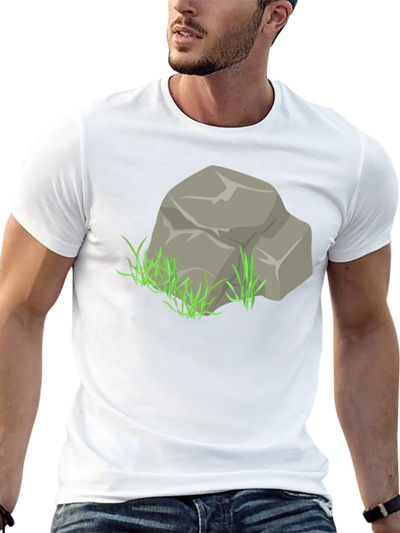 Funny Rock Graphic T-Shirt - Nature Lover Tee