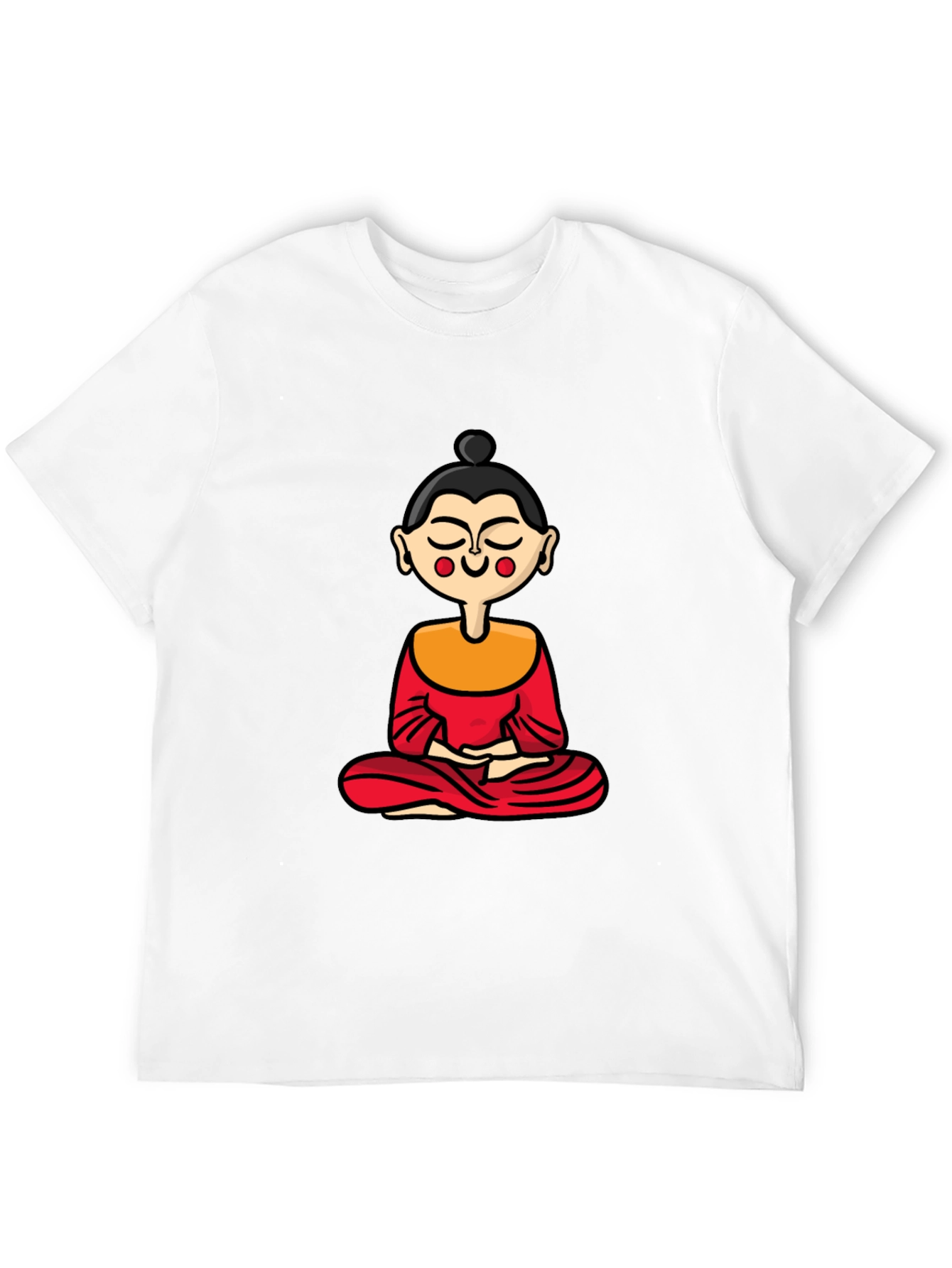 Buddha Cartoon Graphic T-Shirt