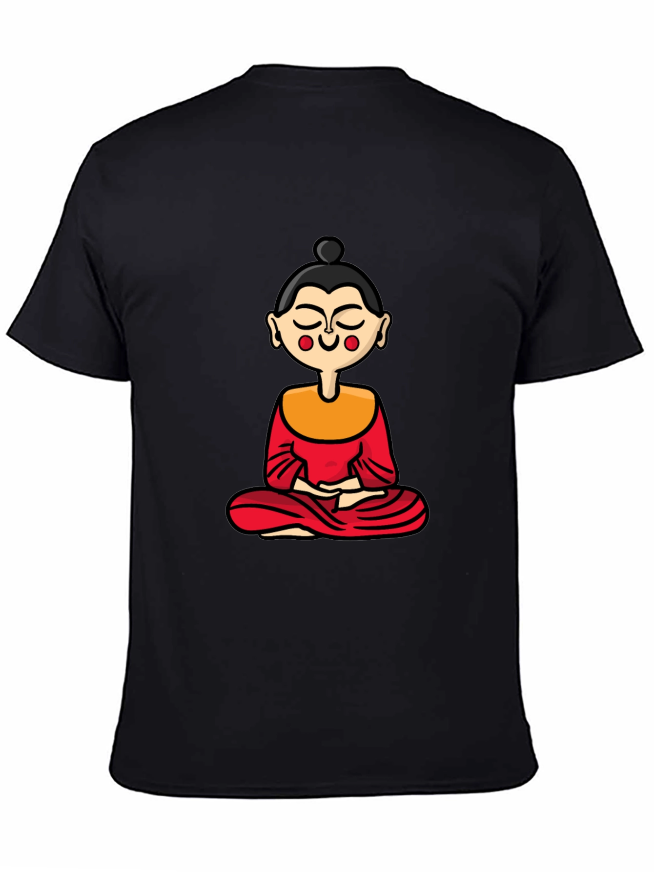 Buddha Cartoon Graphic T-Shirt