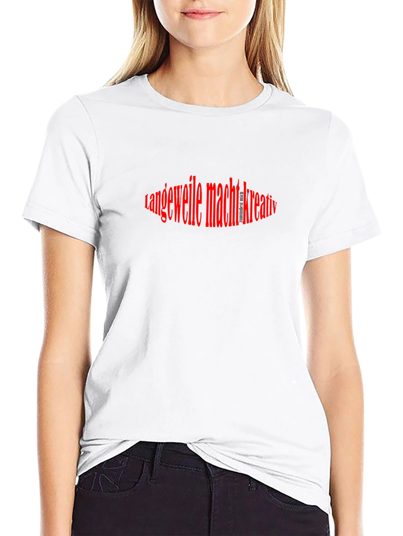 Boredom Makes Creative T-Shirt - Black