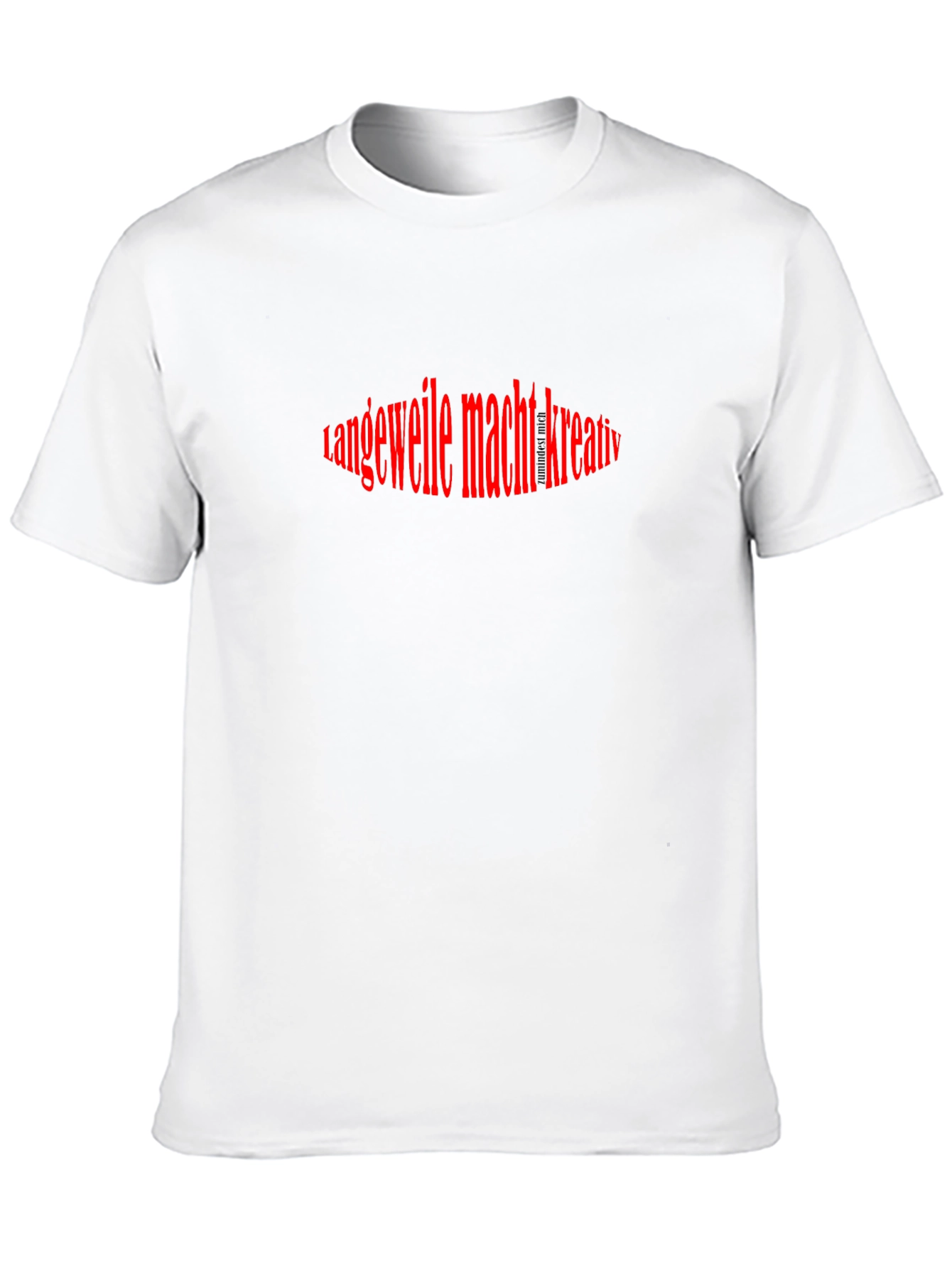 Boredom Makes Creative T-Shirt - Black