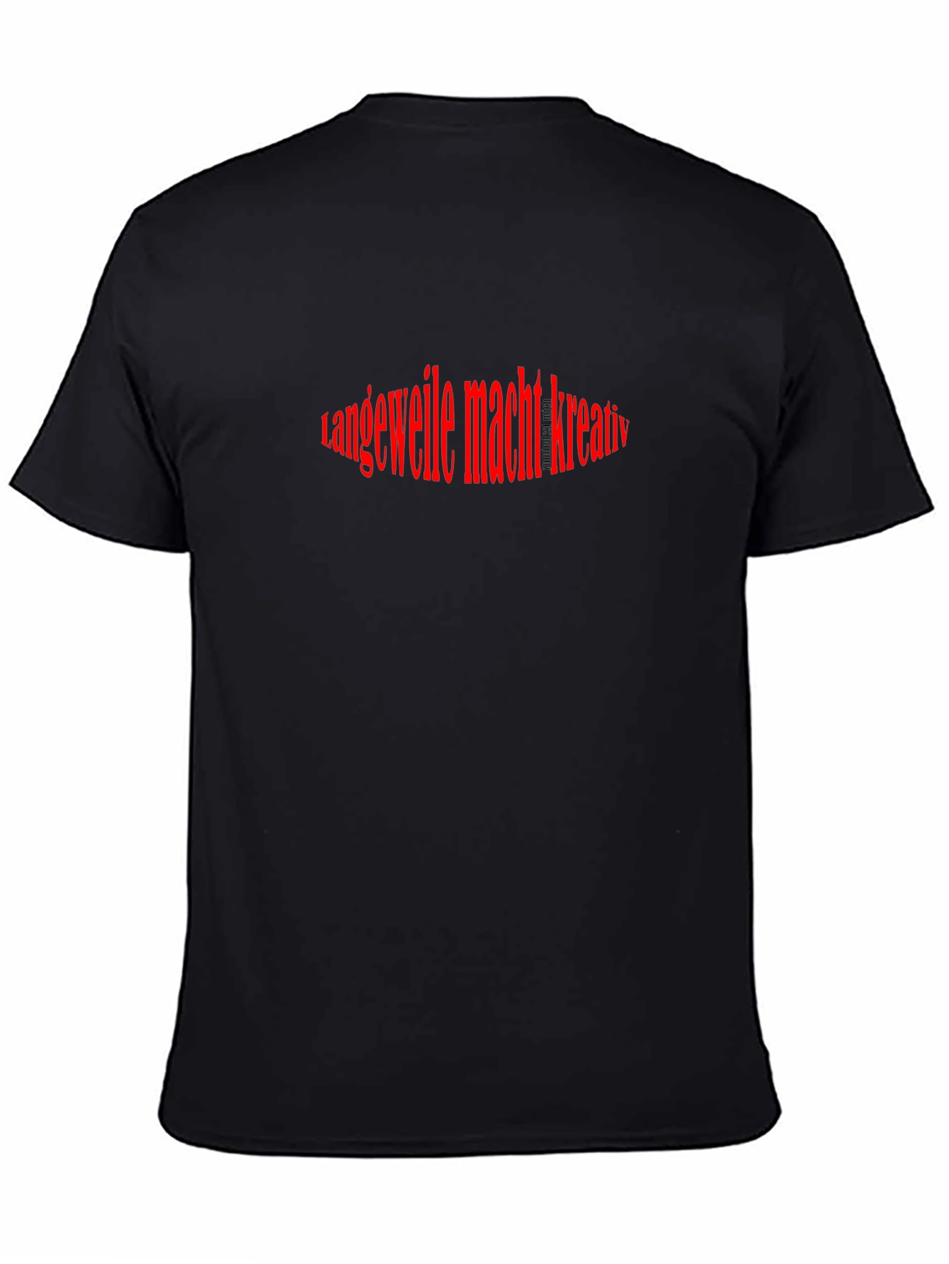 Boredom Makes Creative T-Shirt - Black