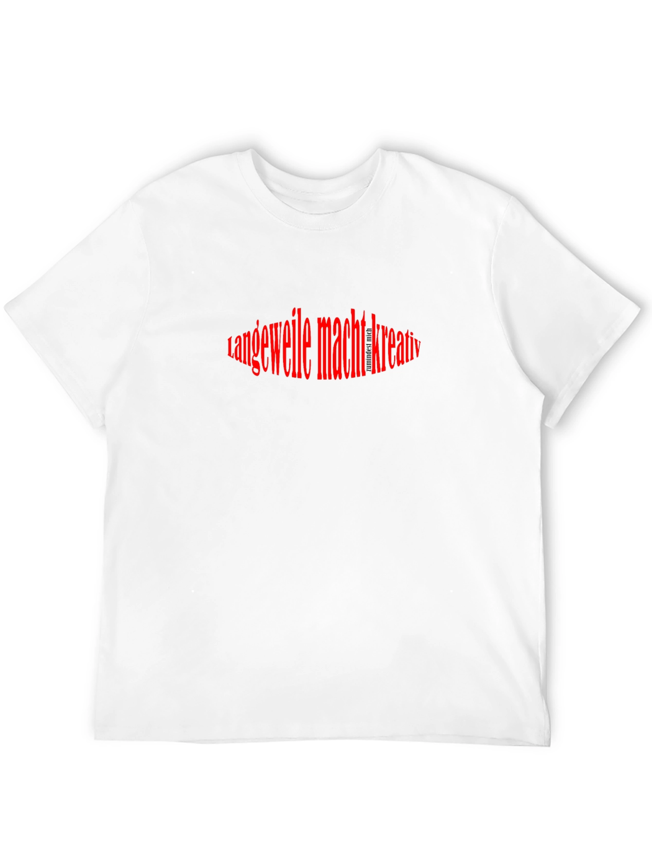Boredom Makes Creative T-Shirt - Black