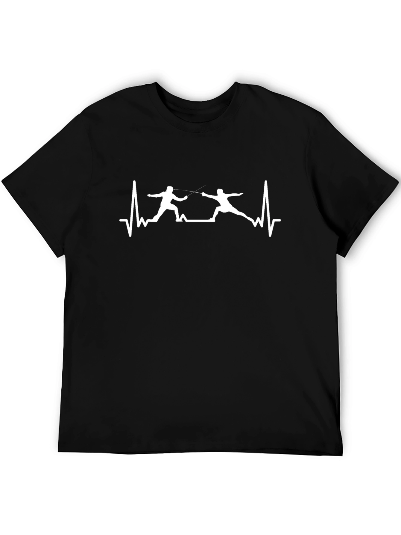 Fencing Heartbeat T-Shirt