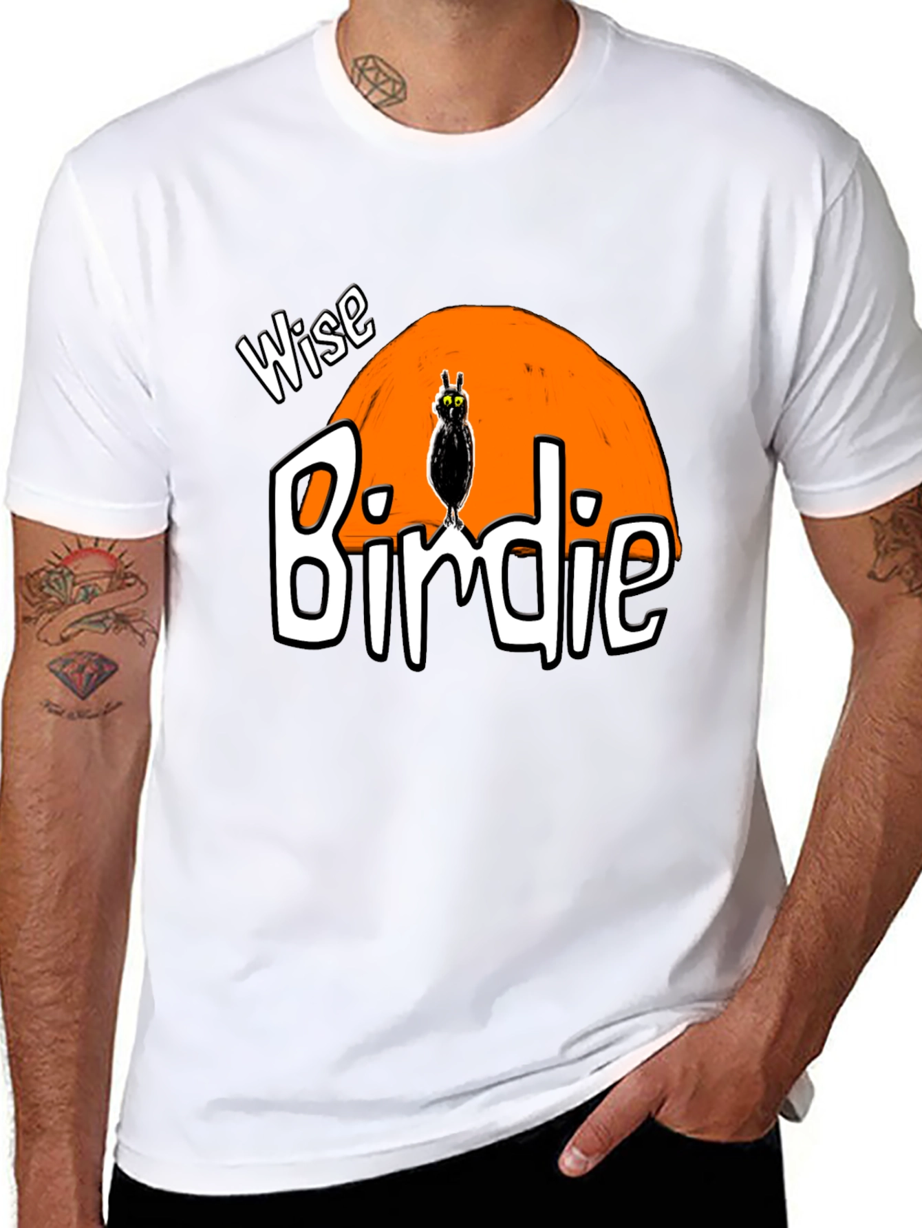 Wise Birdie Graphic T-Shirt - Unisex