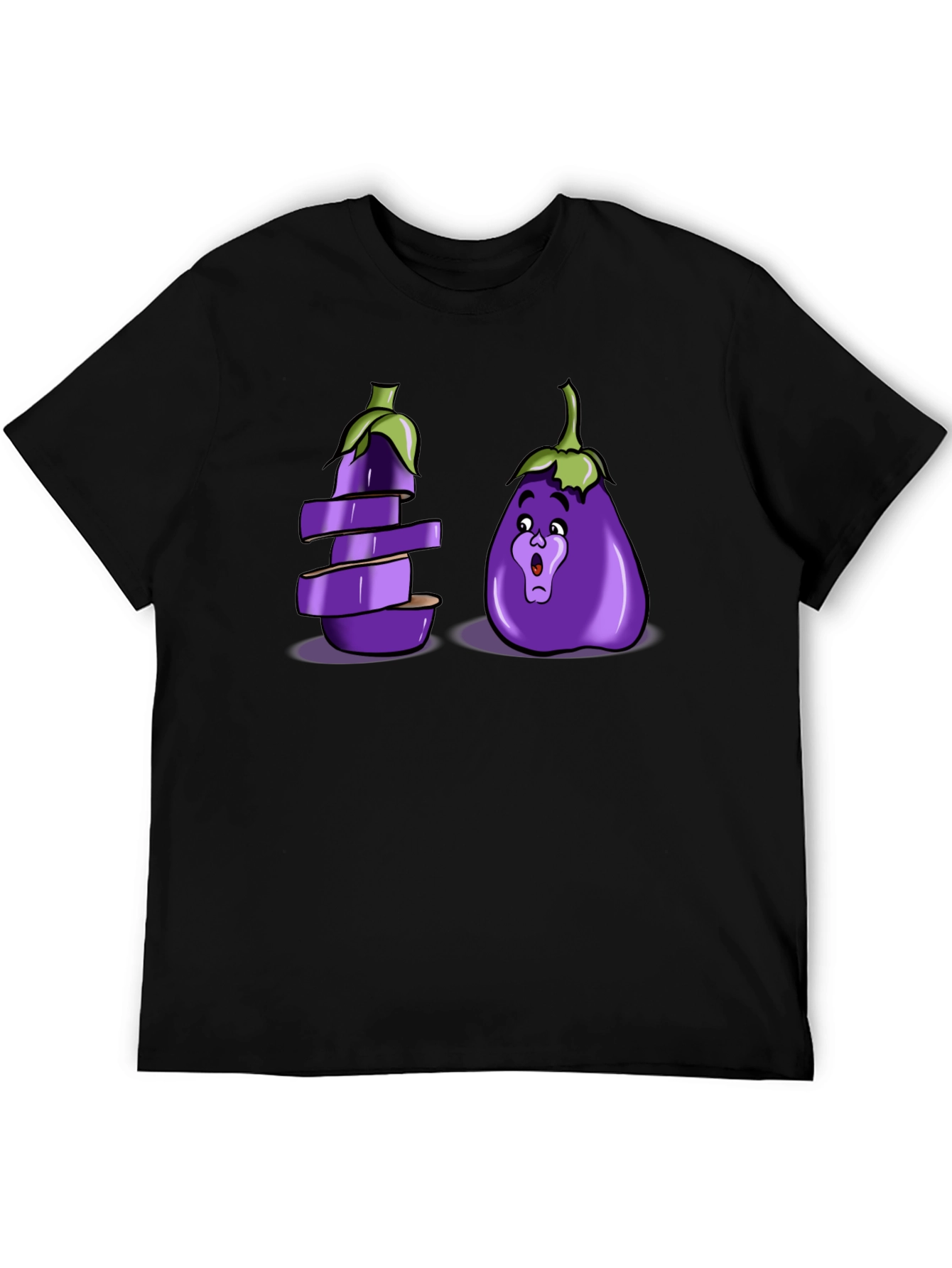 Eggplant Pun Graphic T-Shirt