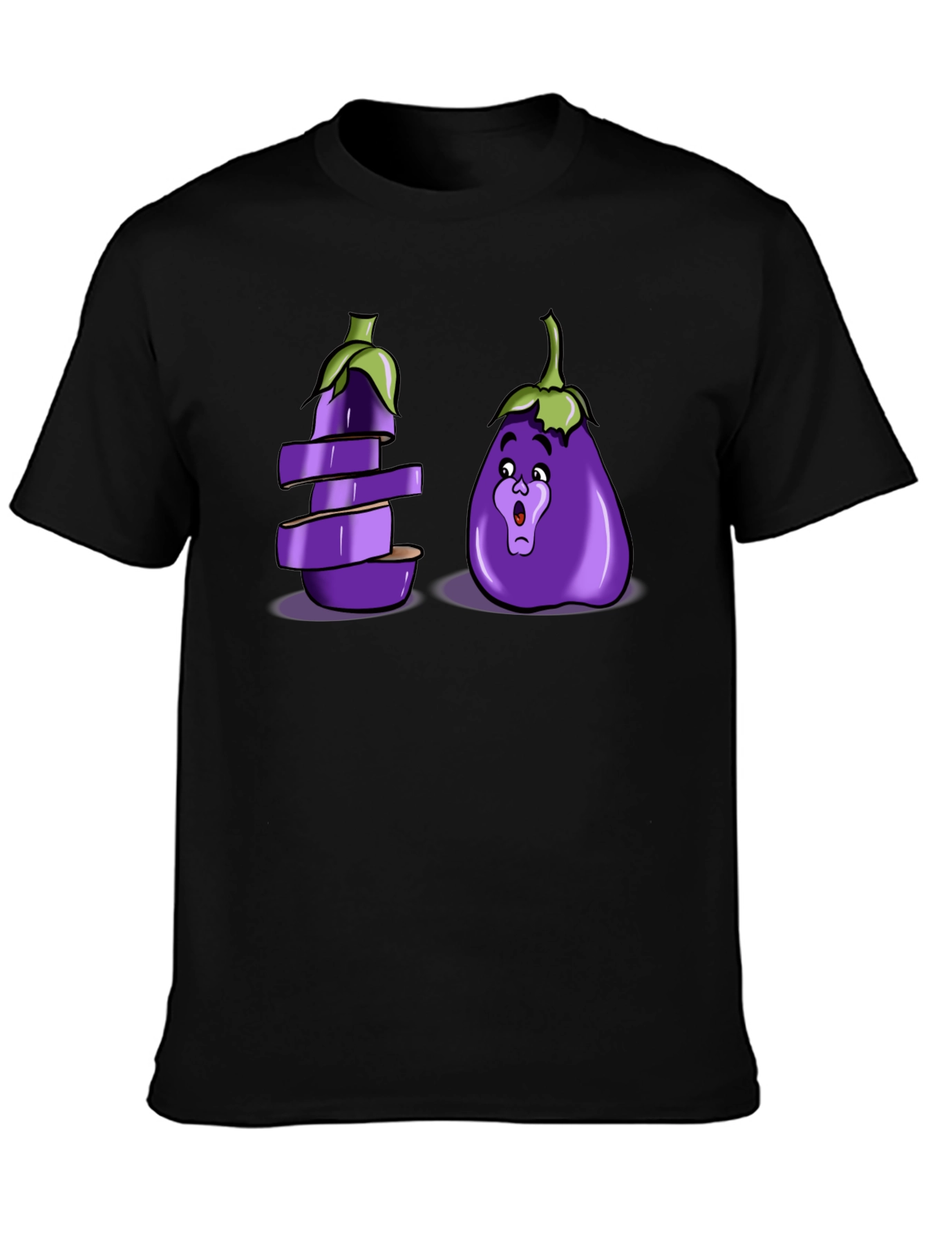 Eggplant Pun Graphic T-Shirt